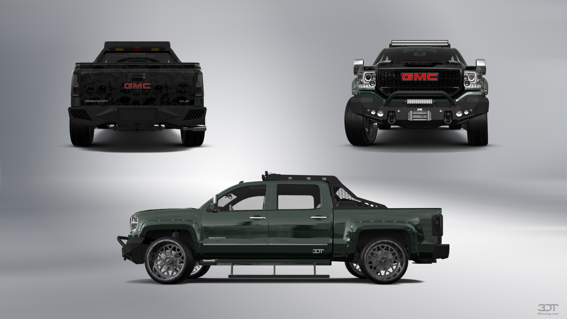 GMC Sierra 1500 Crew Cab 4 Door pickup truck 2016 tuning