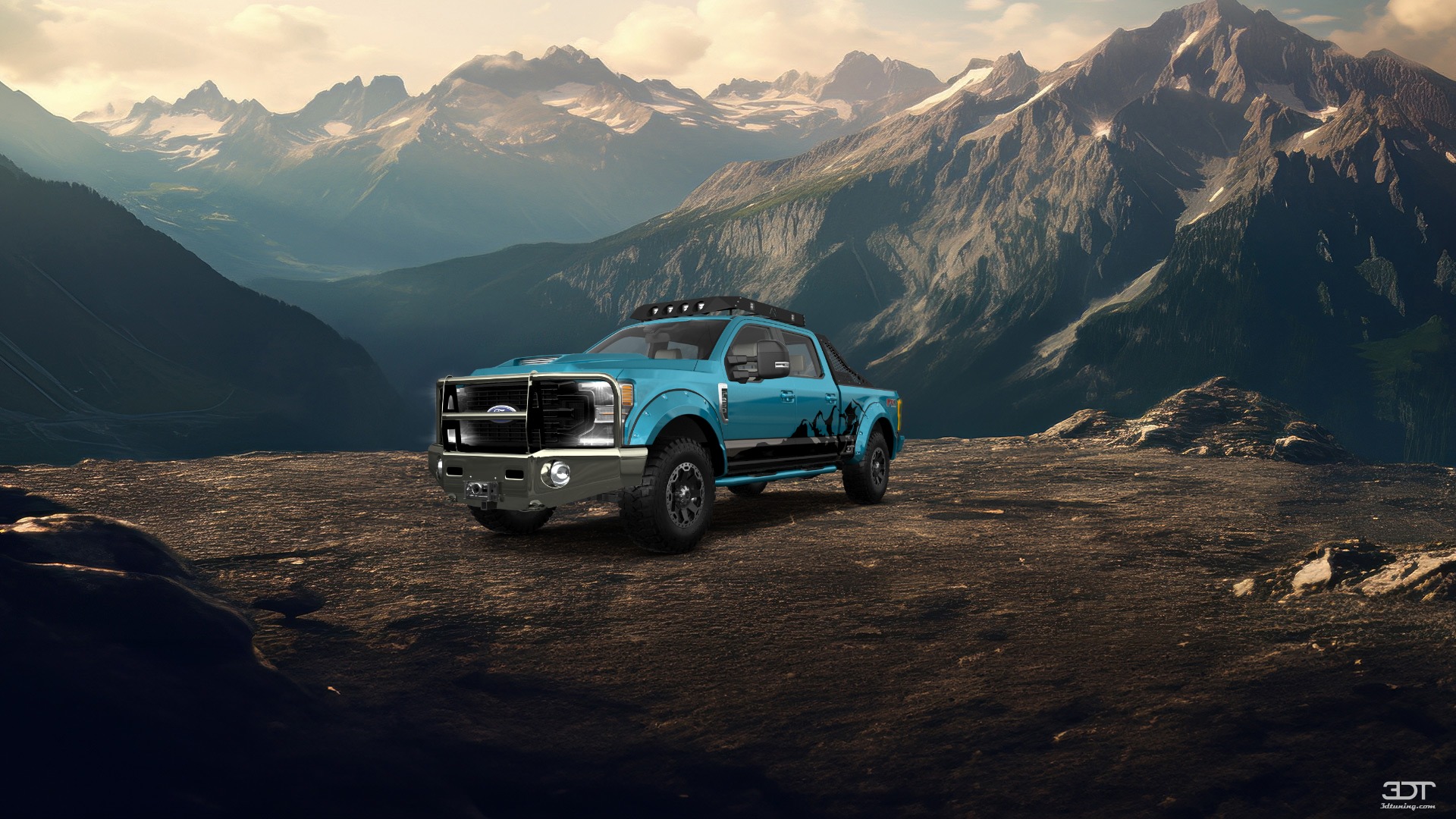 Ford F-250 4 Door pickup truck 2021 tuning