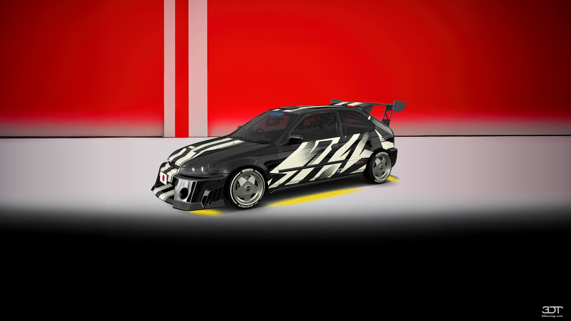 Honda Civic 3 Door Hatchback 1997 tuning