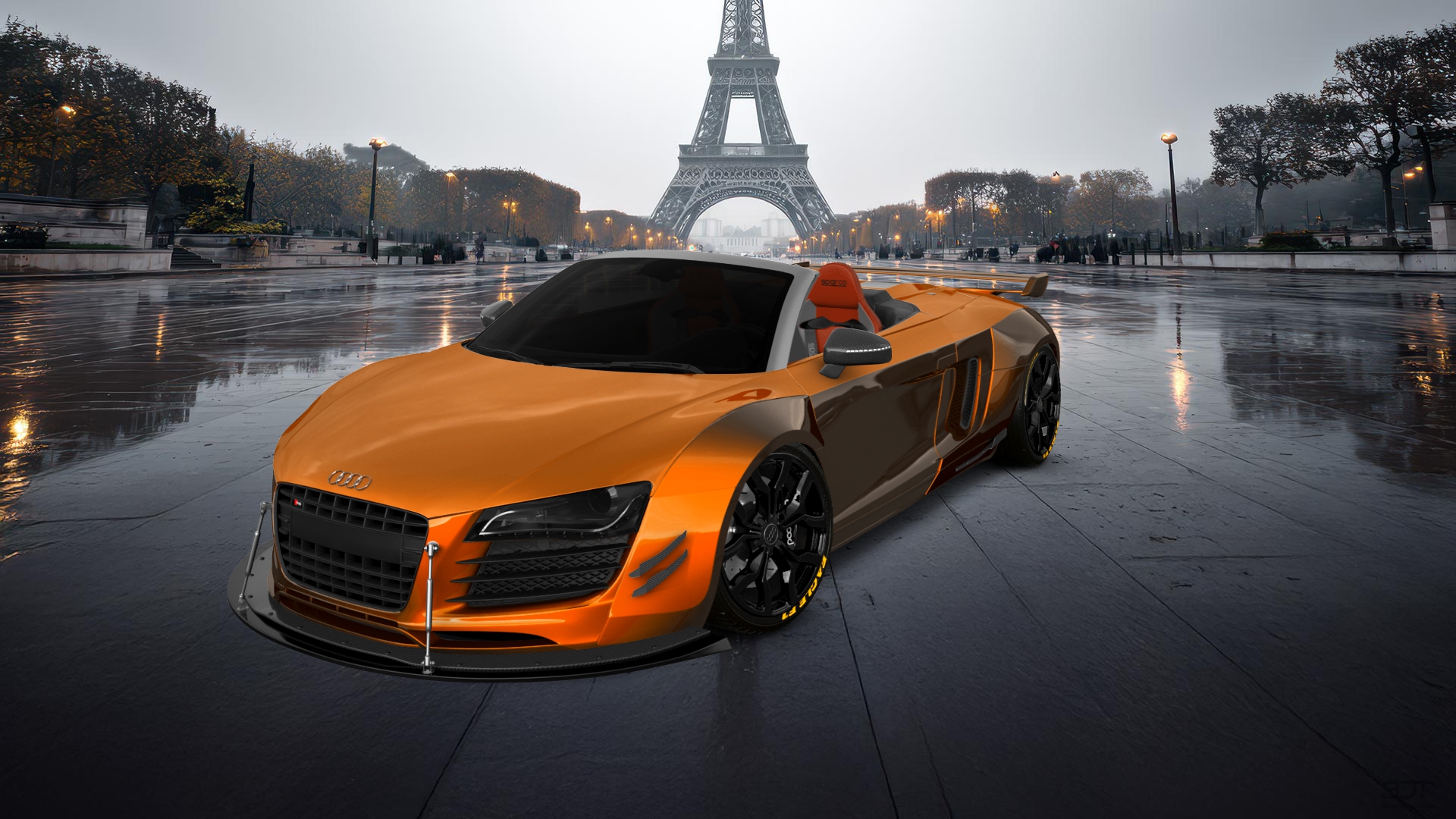 Audi R8 Spyder 2 Door Convertible 2008 tuning