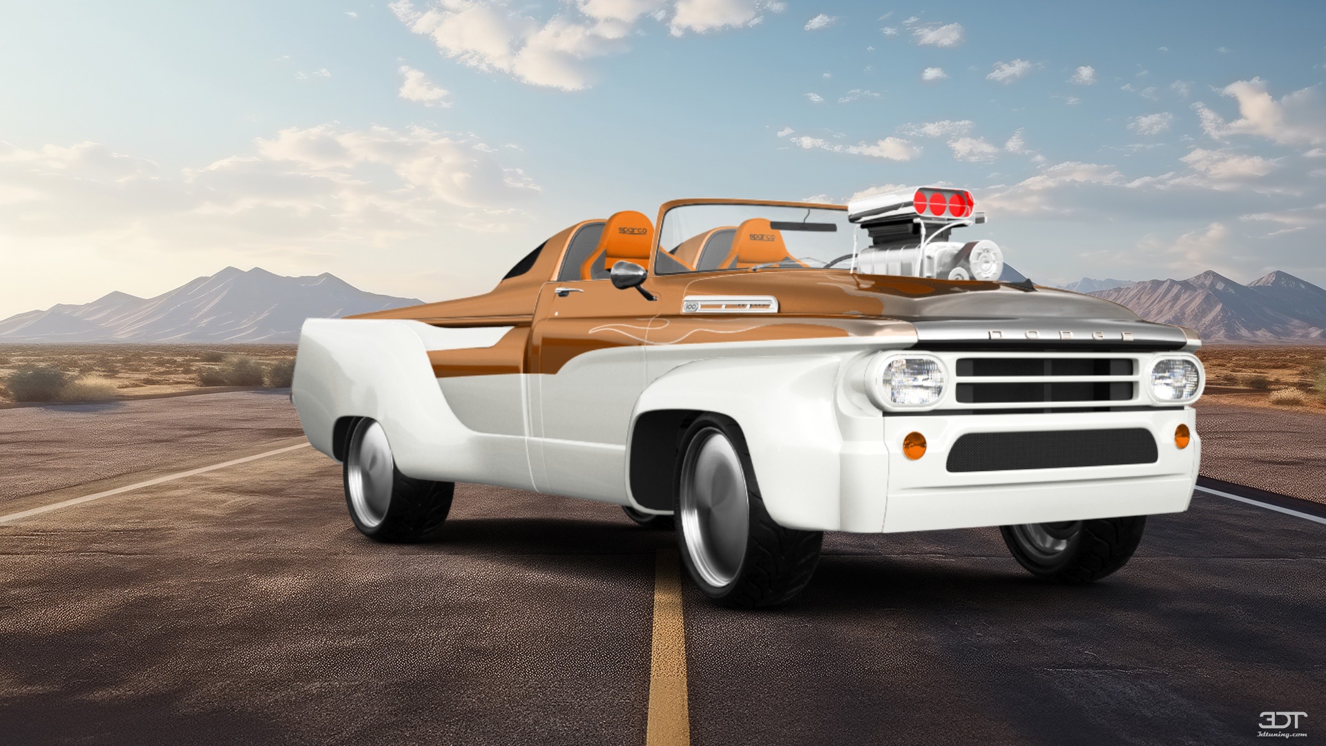 Dodge C series 2 Door pickup truck 1958 tuning