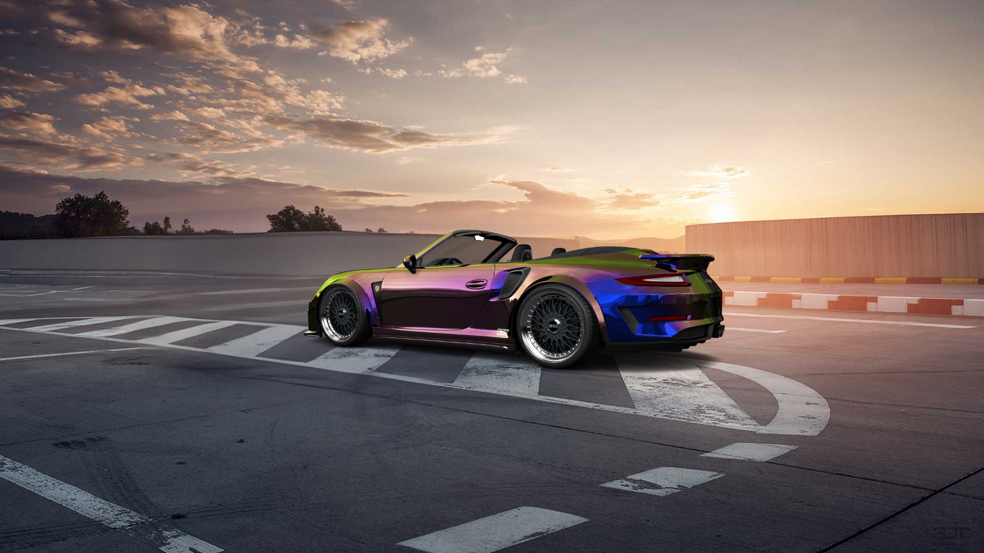 Porsche 911 Turbo S 2 Door Convertible 2014