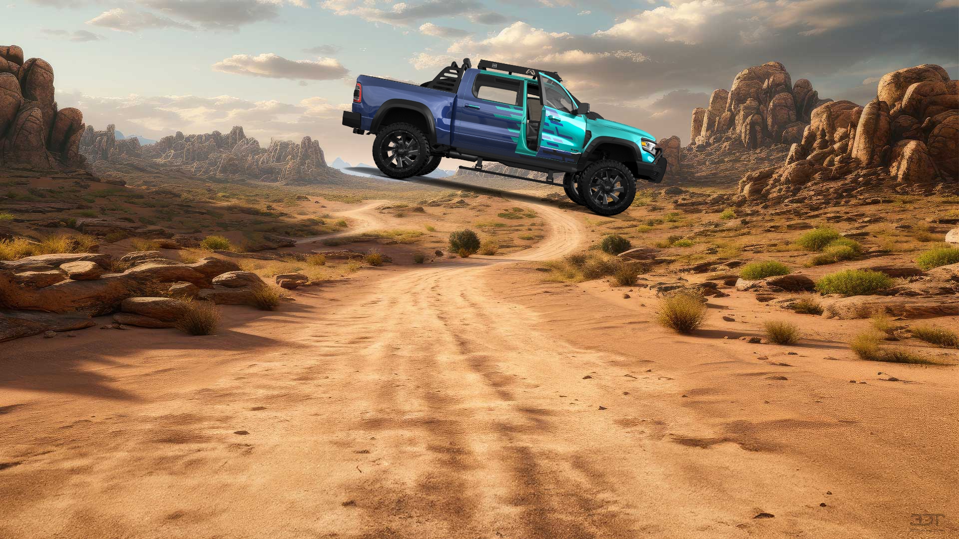 Dodge Ram 1500 TRX 4 Door pickup truck 2021