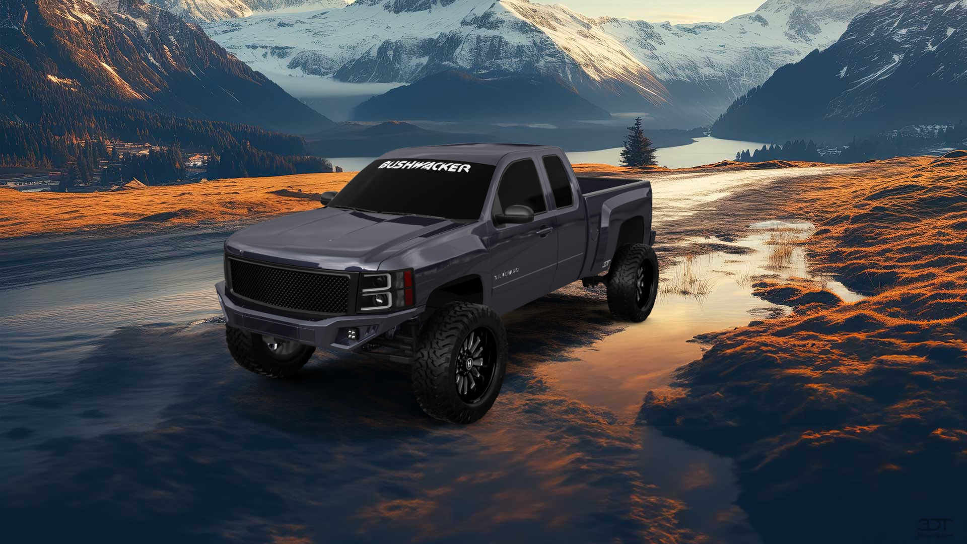 Chevrolet Silverado 1500 6.6 ft box Pickup Truck 2008 tuning