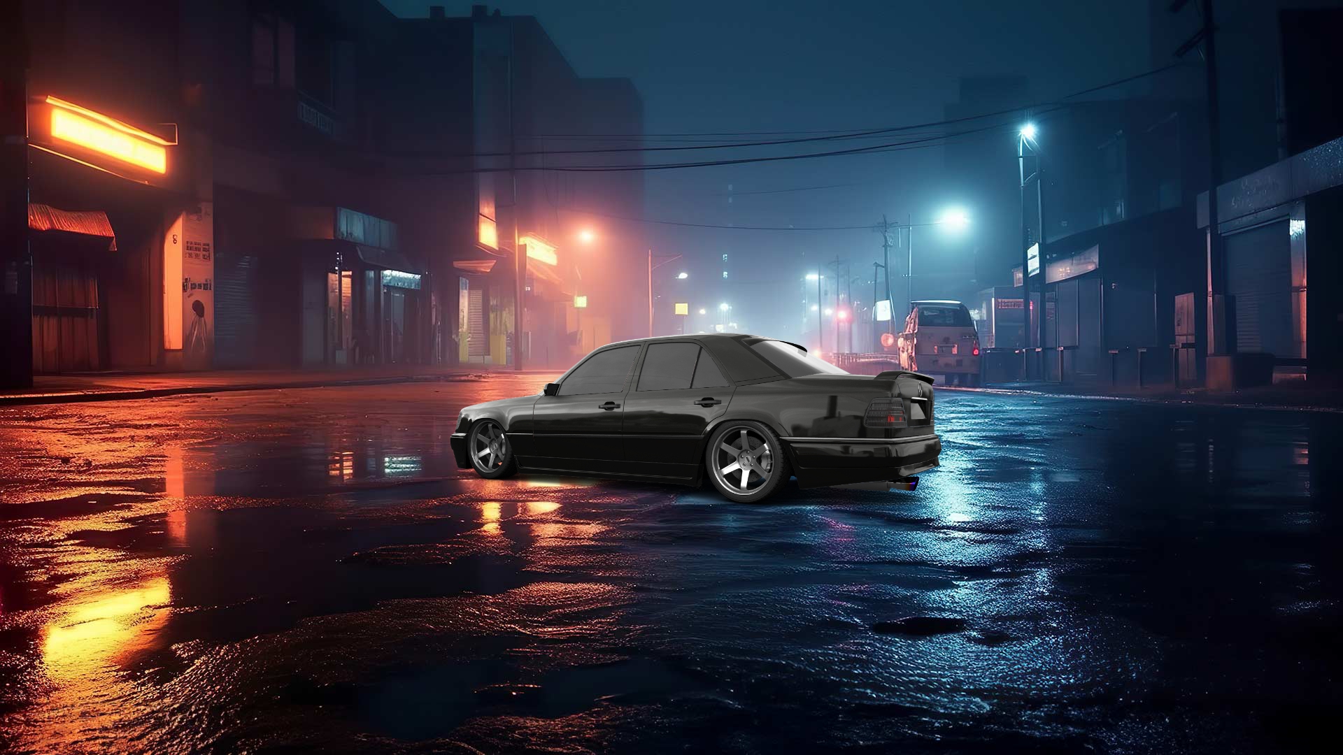 Mercedes E-Class Sedan 1984 tuning