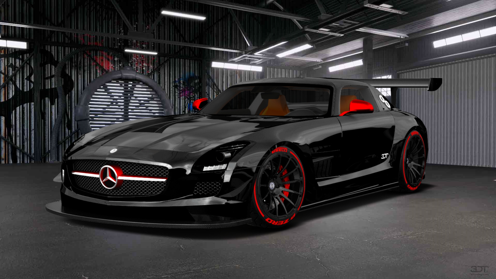Mercedes SLS 2 Door Coupe 2011 tuning