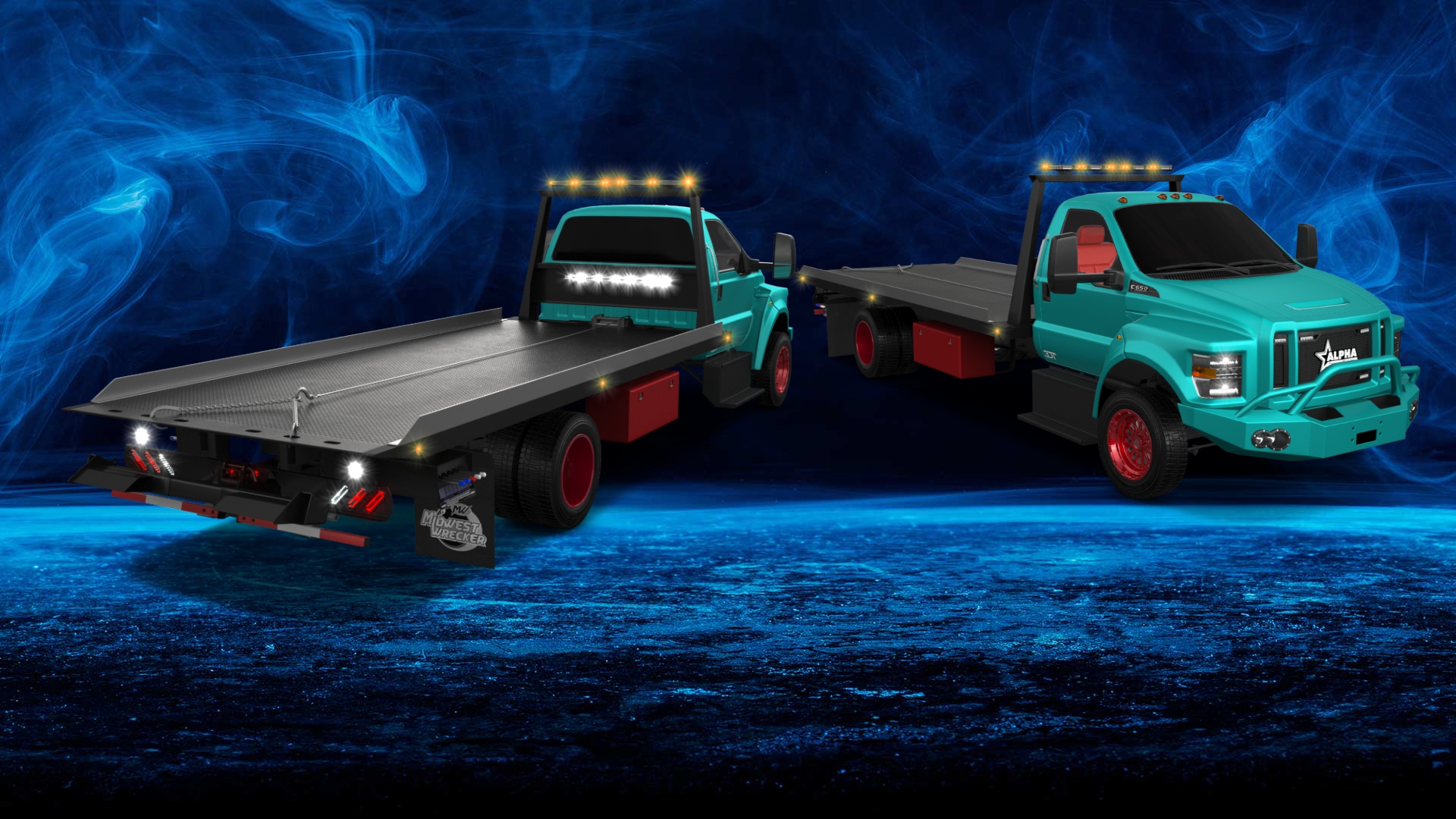 Ford F-650 Tow Truck Pickup 2016 tuning