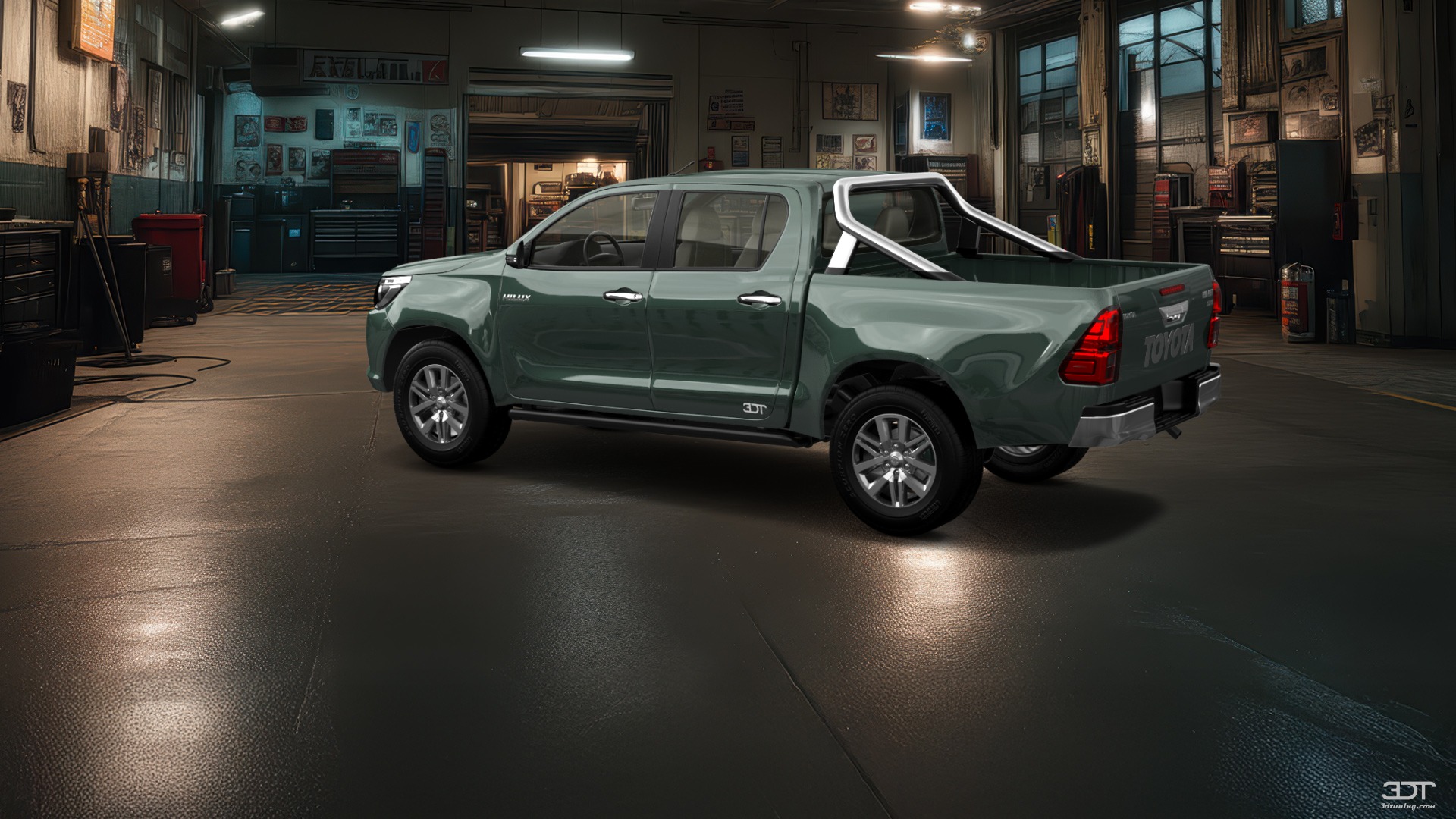 Toyota Hilux Double Cab 4 Door pickup truck 2015 tuning