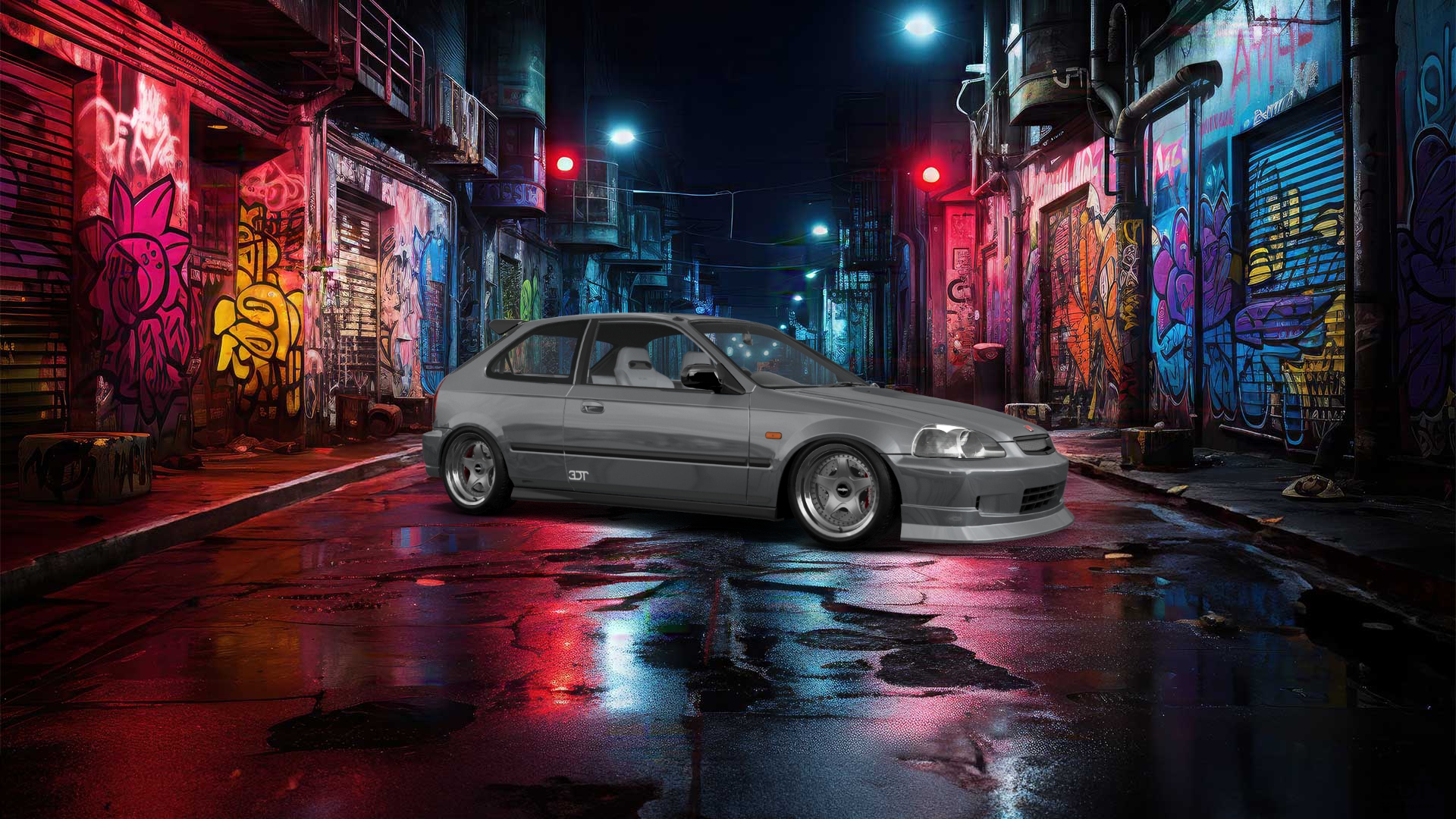 Honda Civic 3 Door Hatchback 1997 tuning