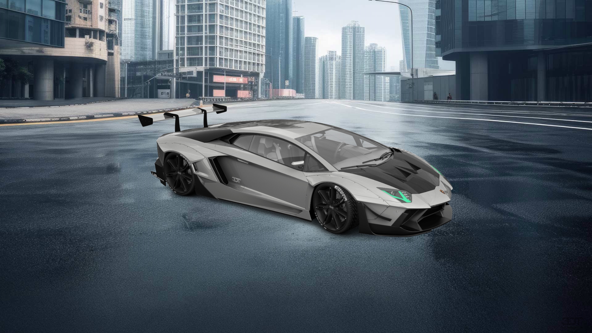 Lamborghini Aventador 2 Door Coupe 2012 tuning