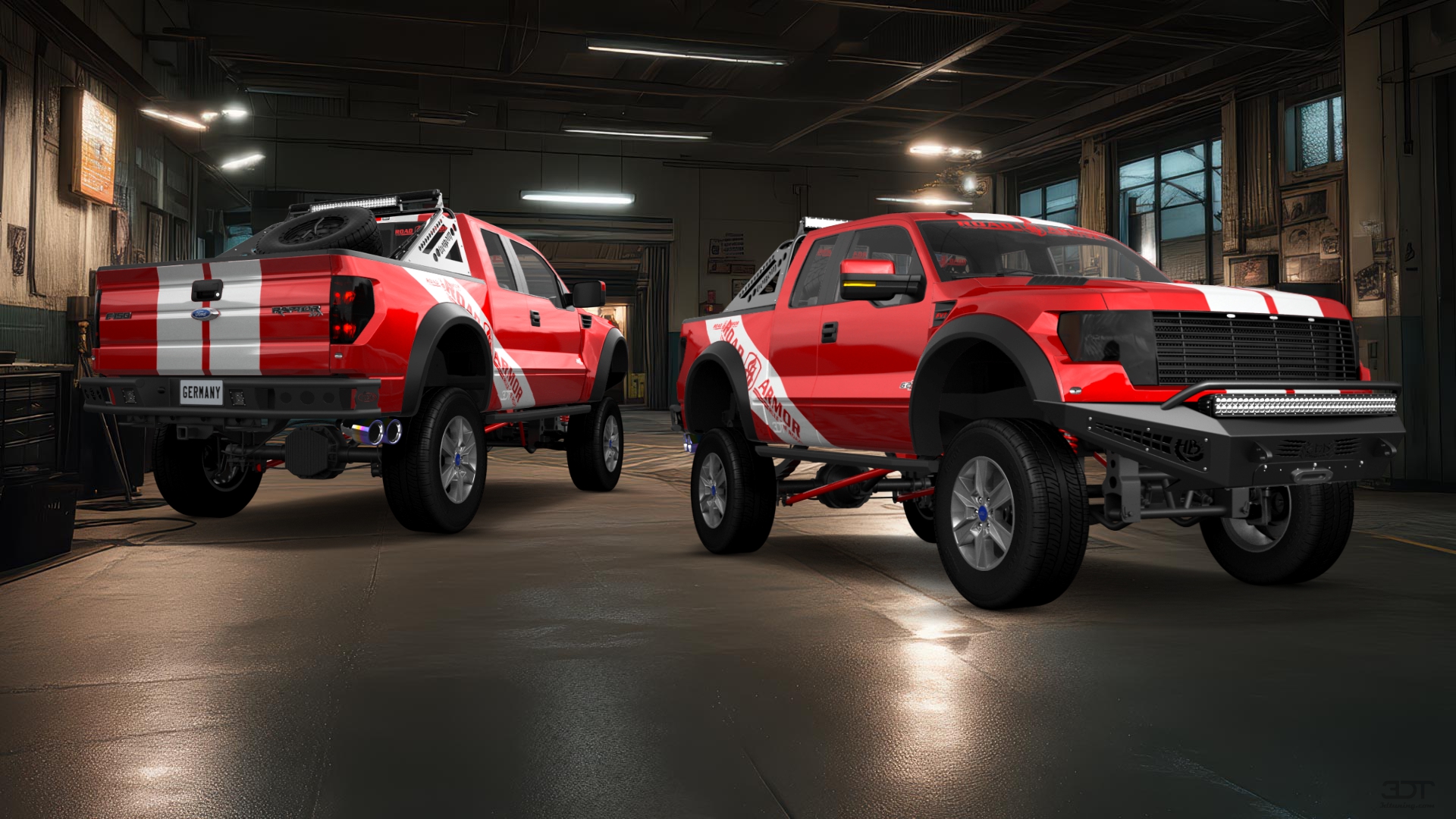 Ford F-150 SVT Raptor 2 Door pickup truck 2010 tuning