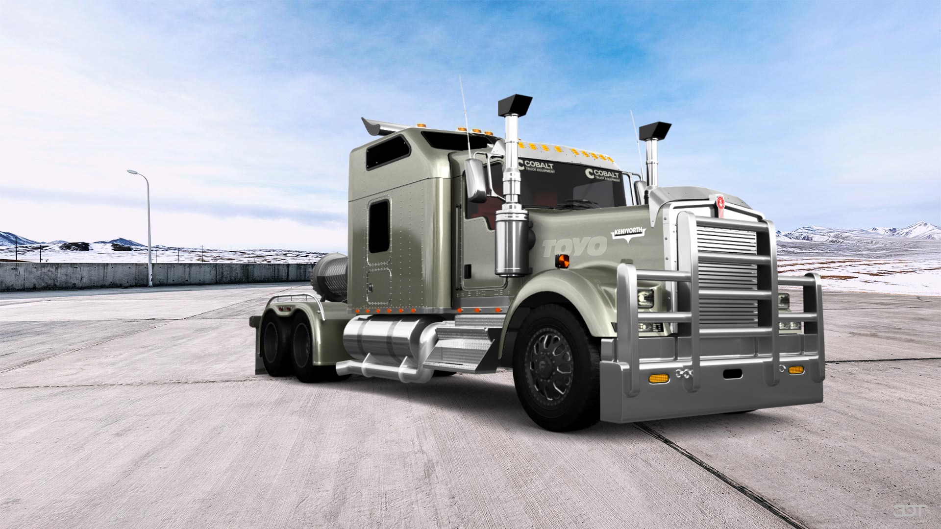 Kenworth W900 Sleeper Cab Truck 2015