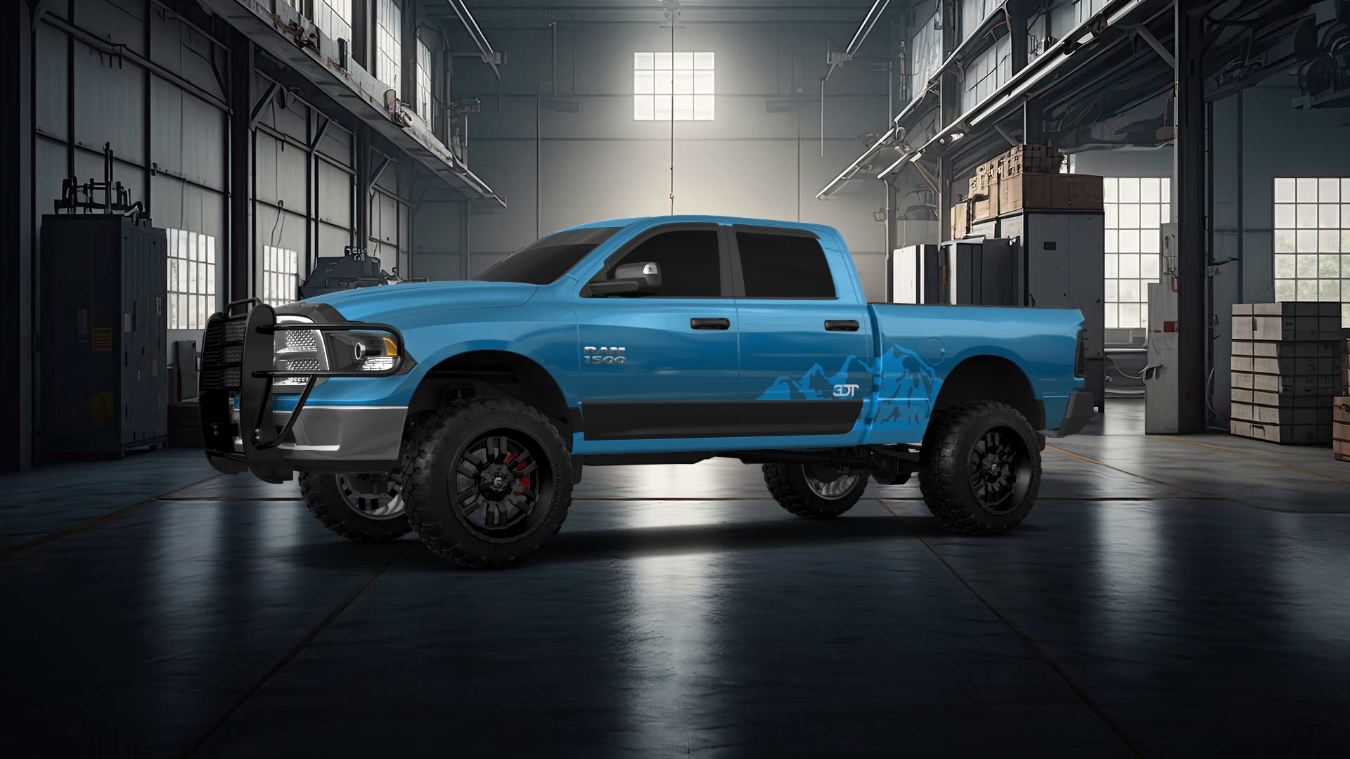 Dodge Ram 1500 6.4 ft box 4 Door pickup truck 2013