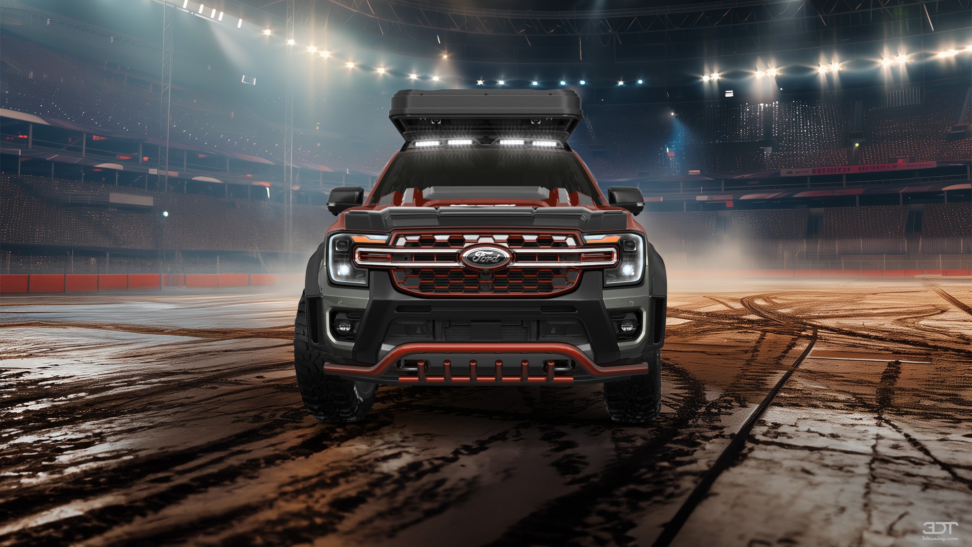 Ford Ranger 4 Door pickup truck 2022 tuning