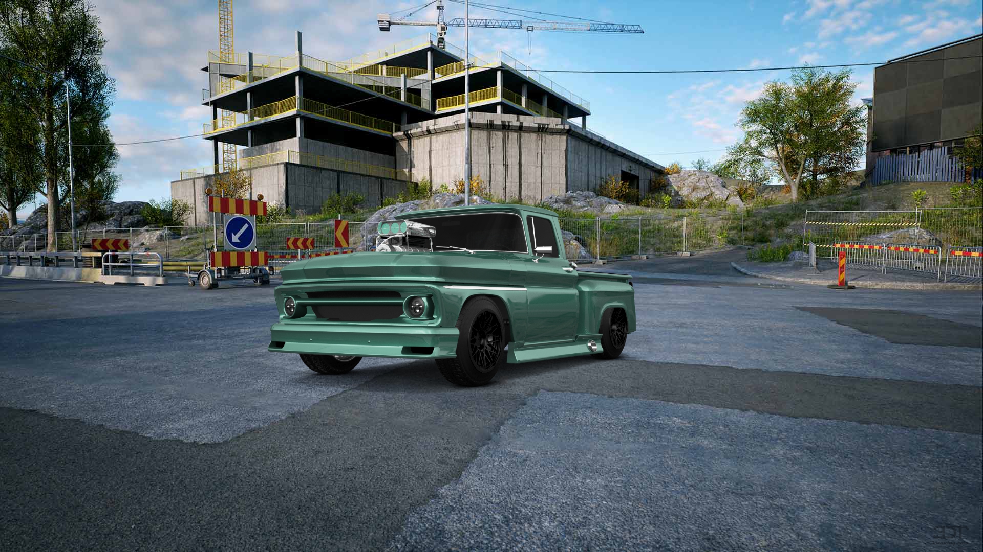 Chevrolet C-10 Stepside 2 Door pickup truck 1963