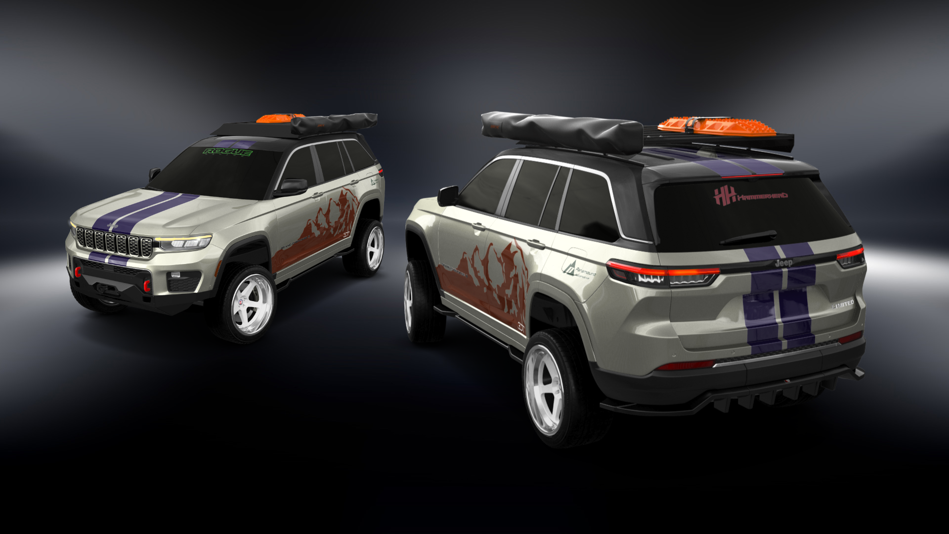 Jeep Grand Cherokee WL 5 Door Crossover SUV 2022 tuning