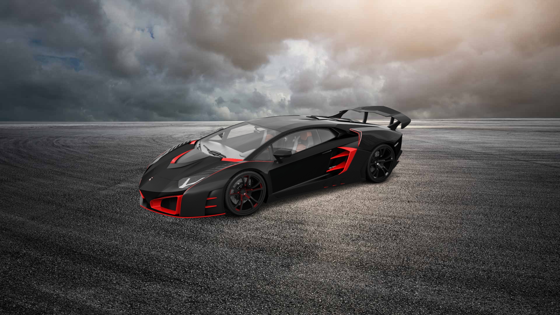 Lamborghini Aventador 2 Door Coupe 2012 tuning