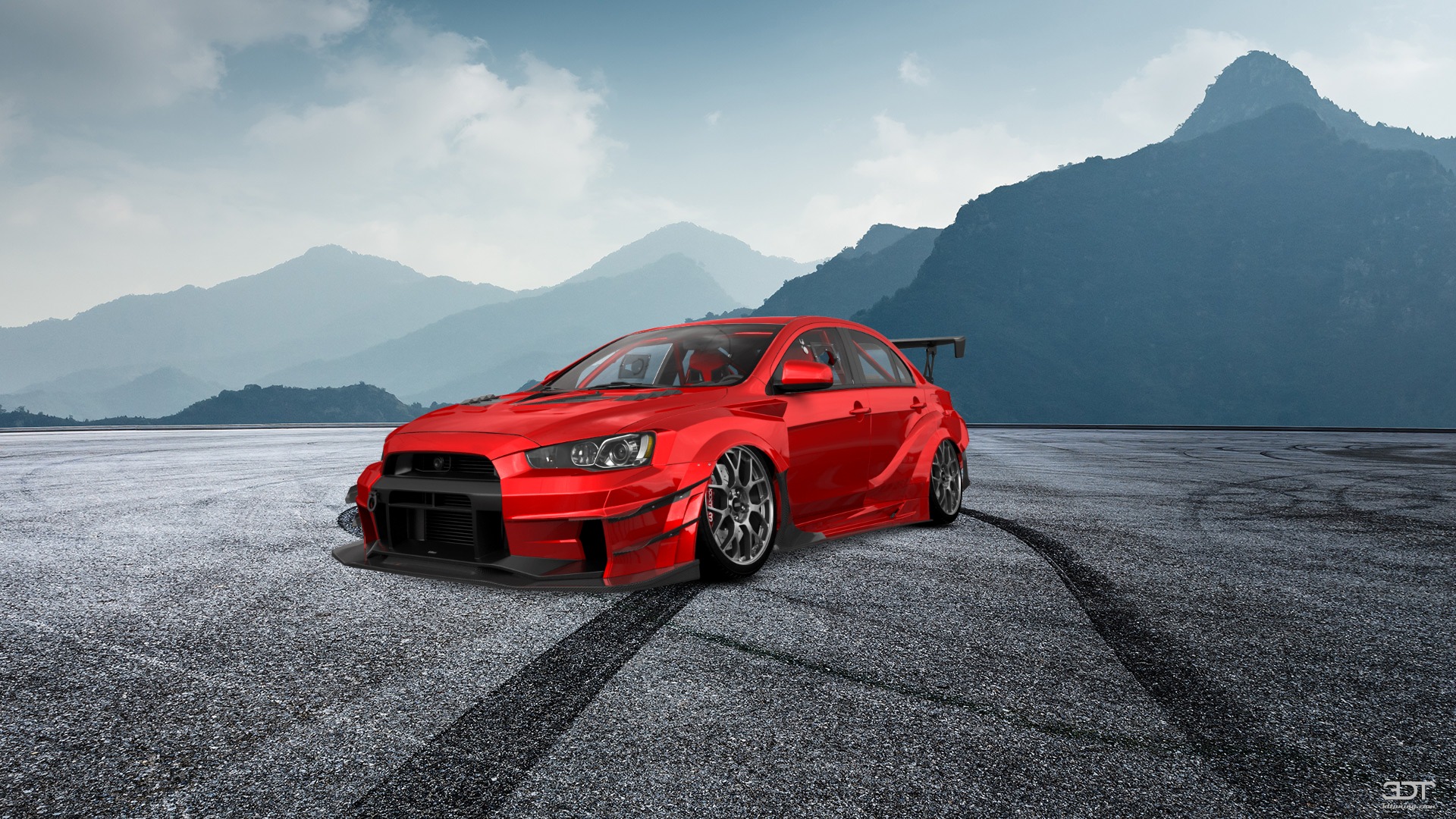 Mitsubishi Lancer Evolution X Sedan 2008 tuning