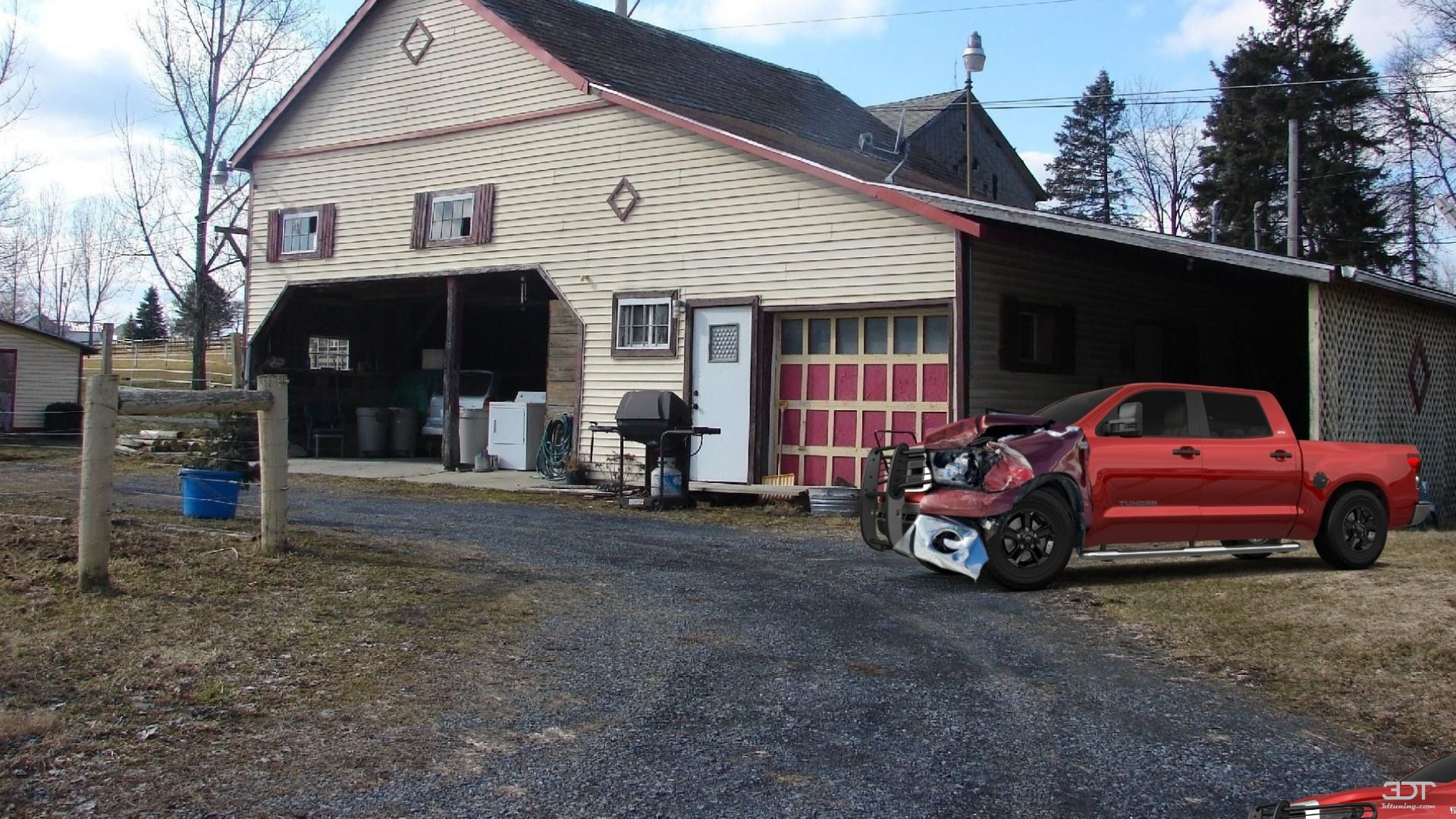 Toyota Tundra 5.5 ft box 4 Door pickup truck 2007
