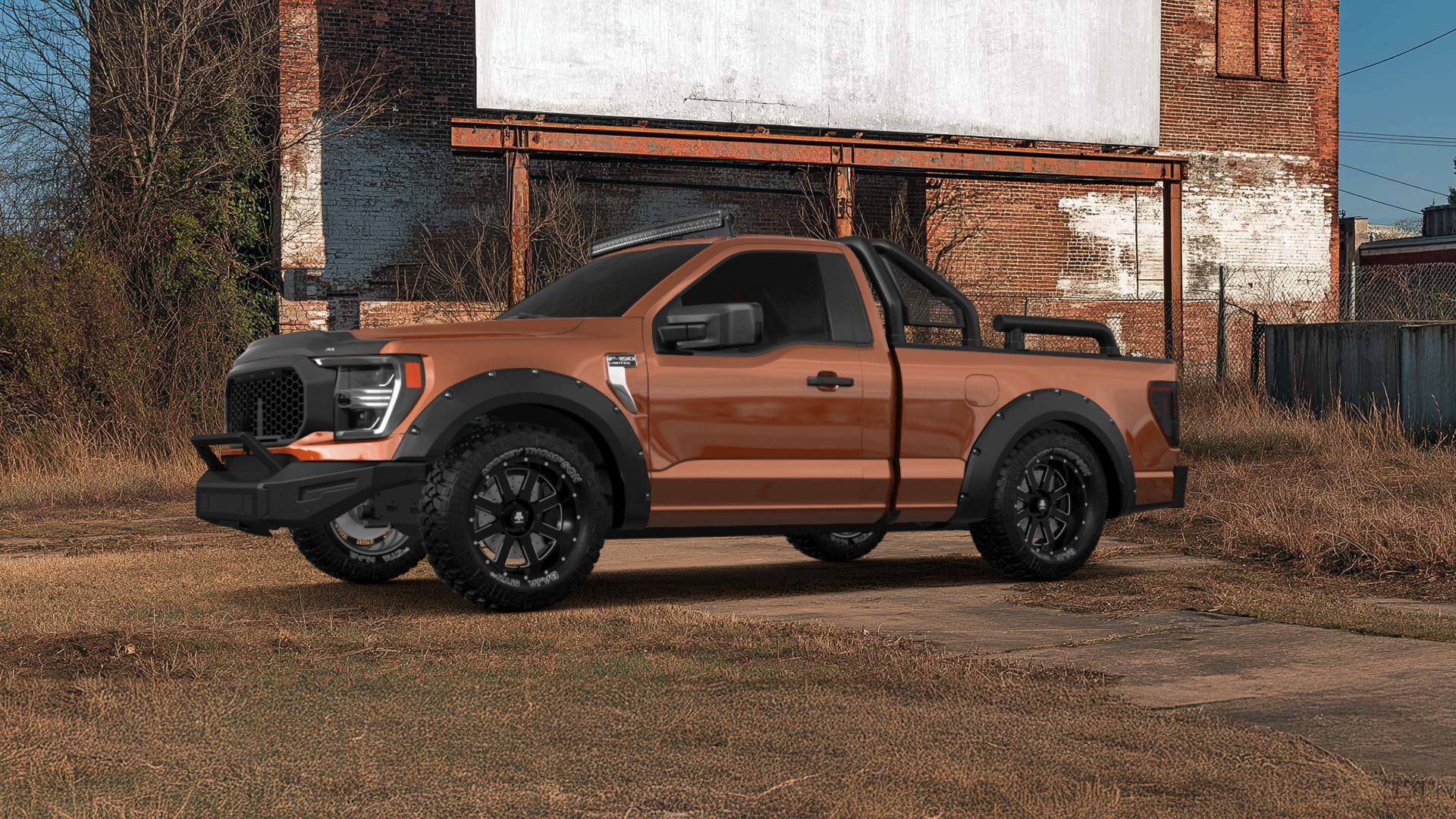 Ford F-150 6.5 box Truck 2022 tuning