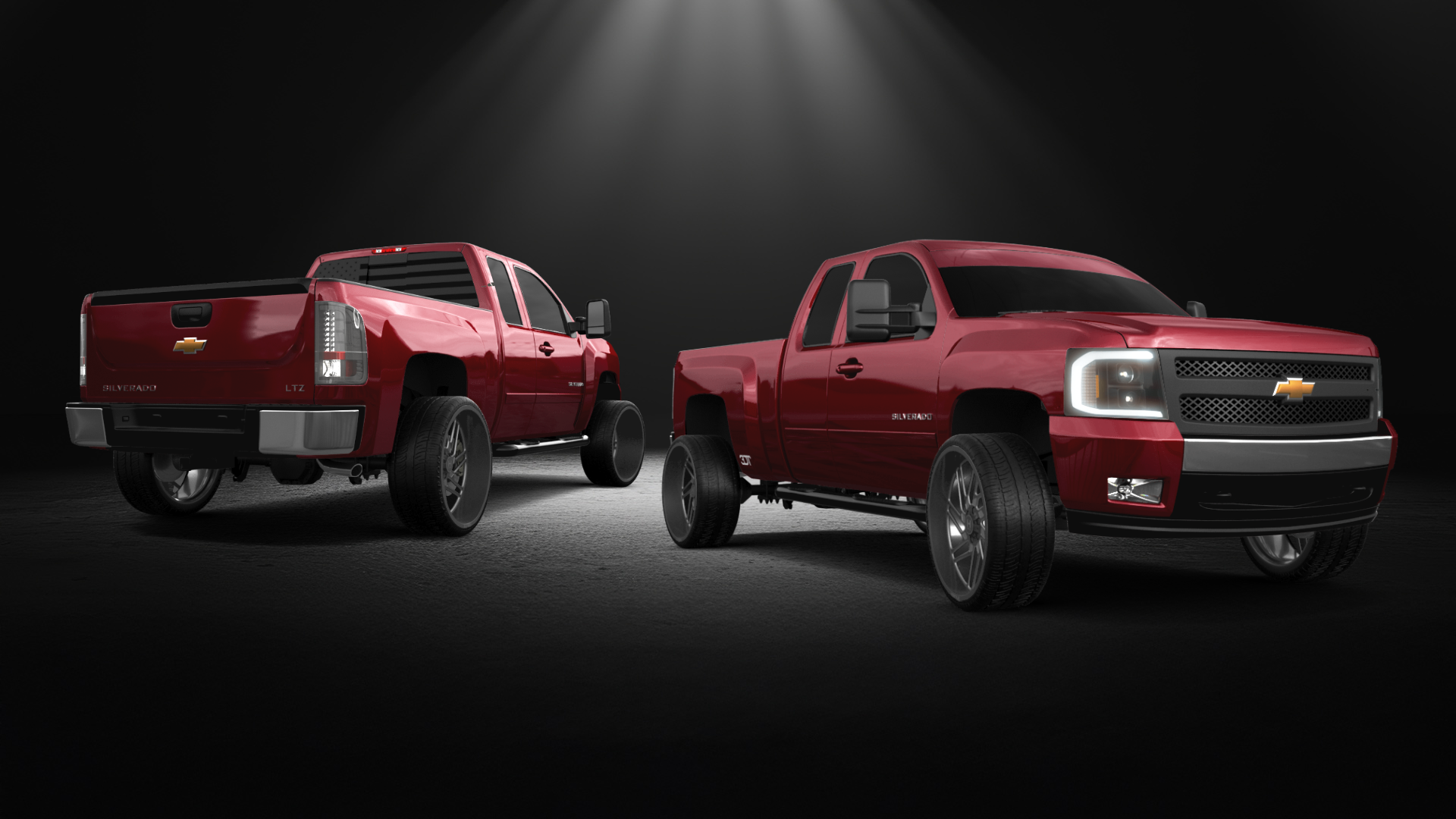 Chevrolet Silverado 1500 6.6 ft box Pickup Truck 2008 tuning