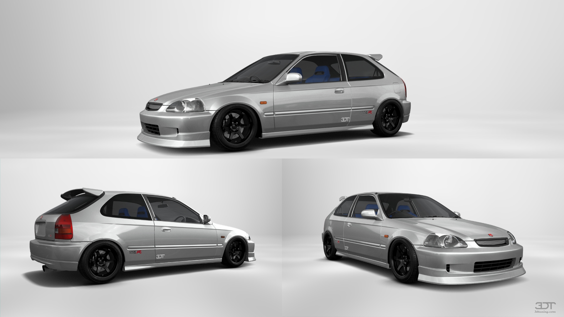 Honda Civic 3 Door Hatchback 1997 tuning