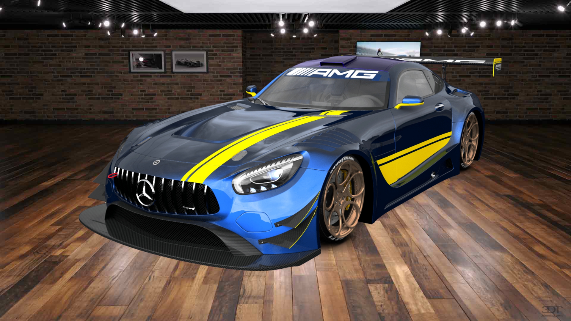 Mercedes AMG GT 2 door fastback coupe 2015 tuning