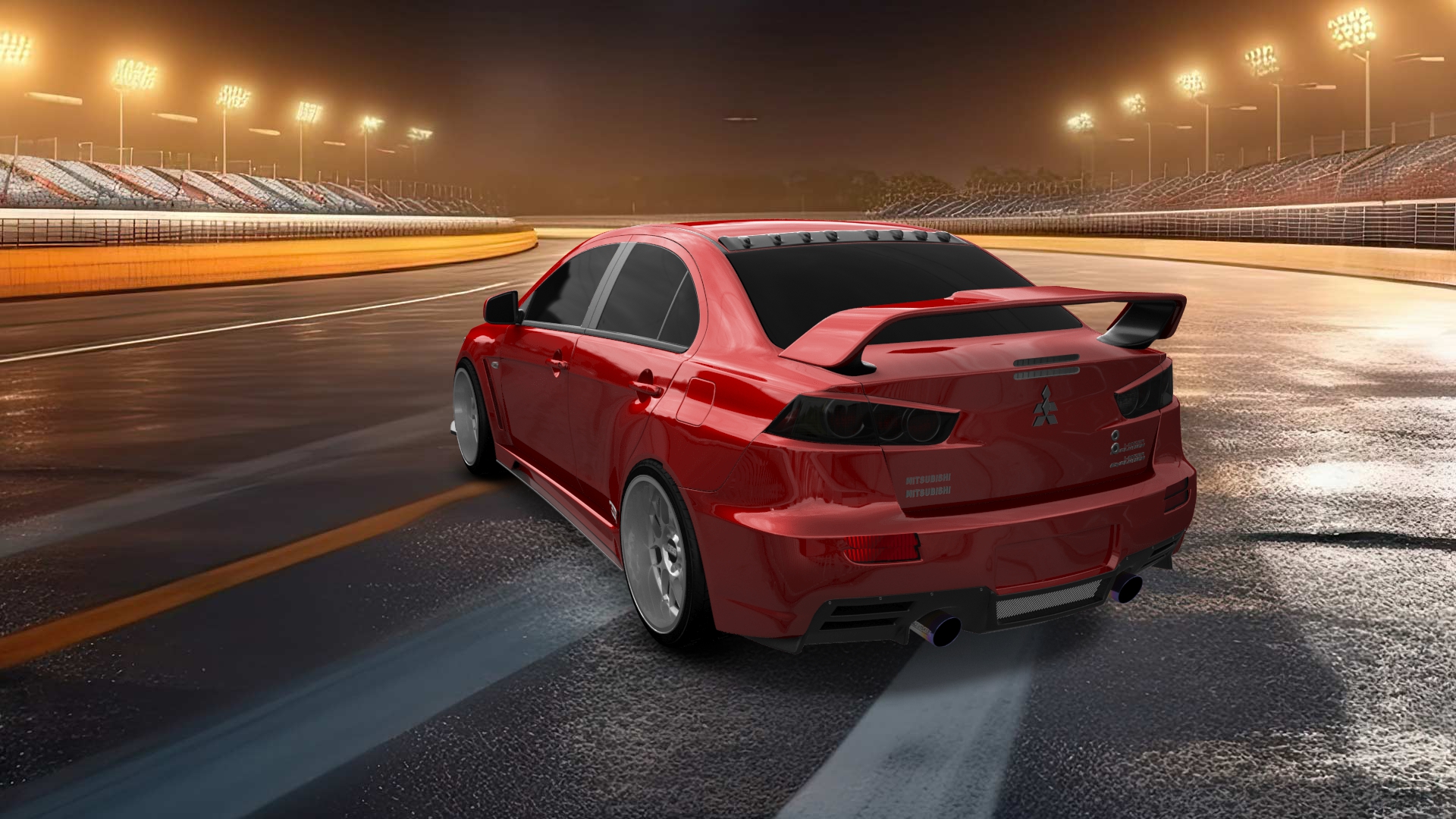 Mitsubishi Lancer Evolution X Sedan 2008