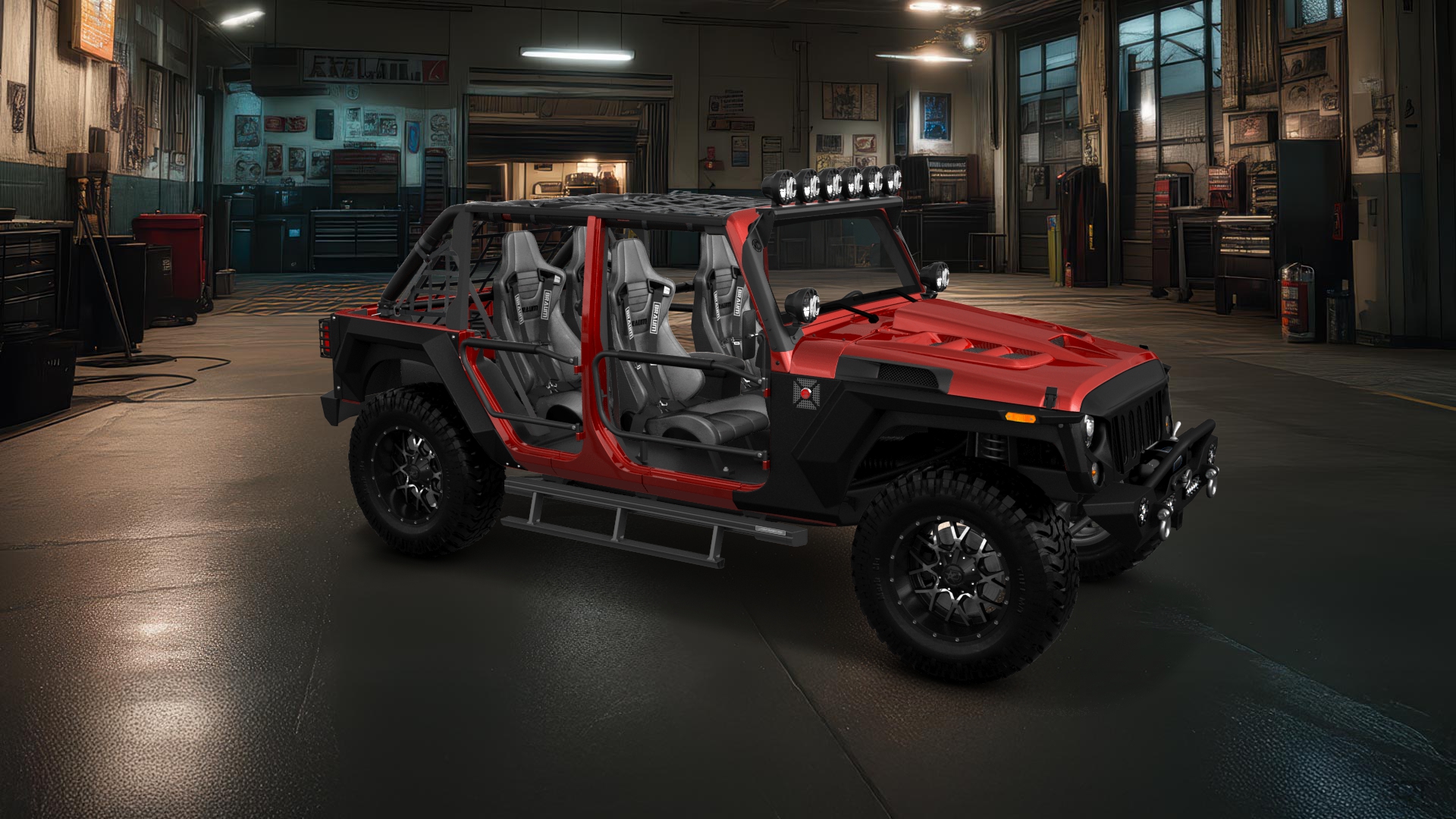 Jeep Wrangler Unlimited JK Rubicon Recon 4 Door SUV 2017 tuning