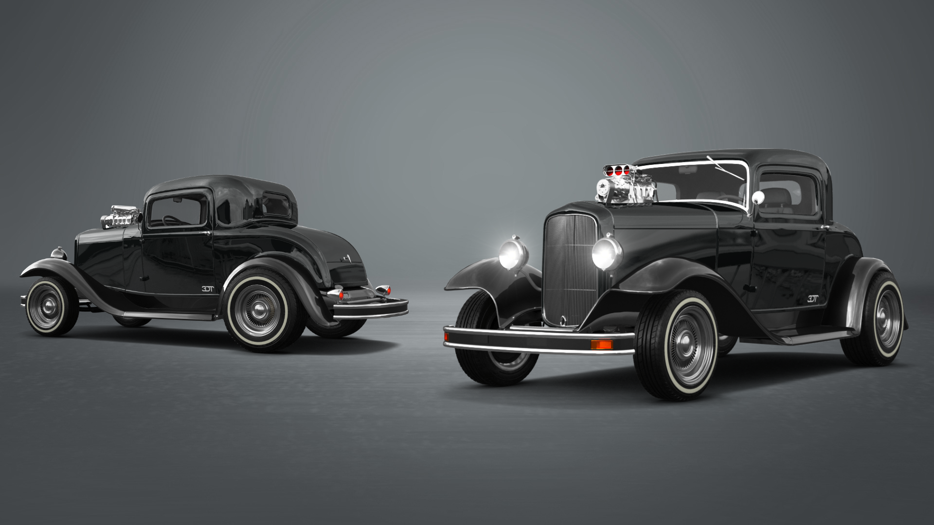 Ford Model B Deluxe 2 Door Coupe 1932