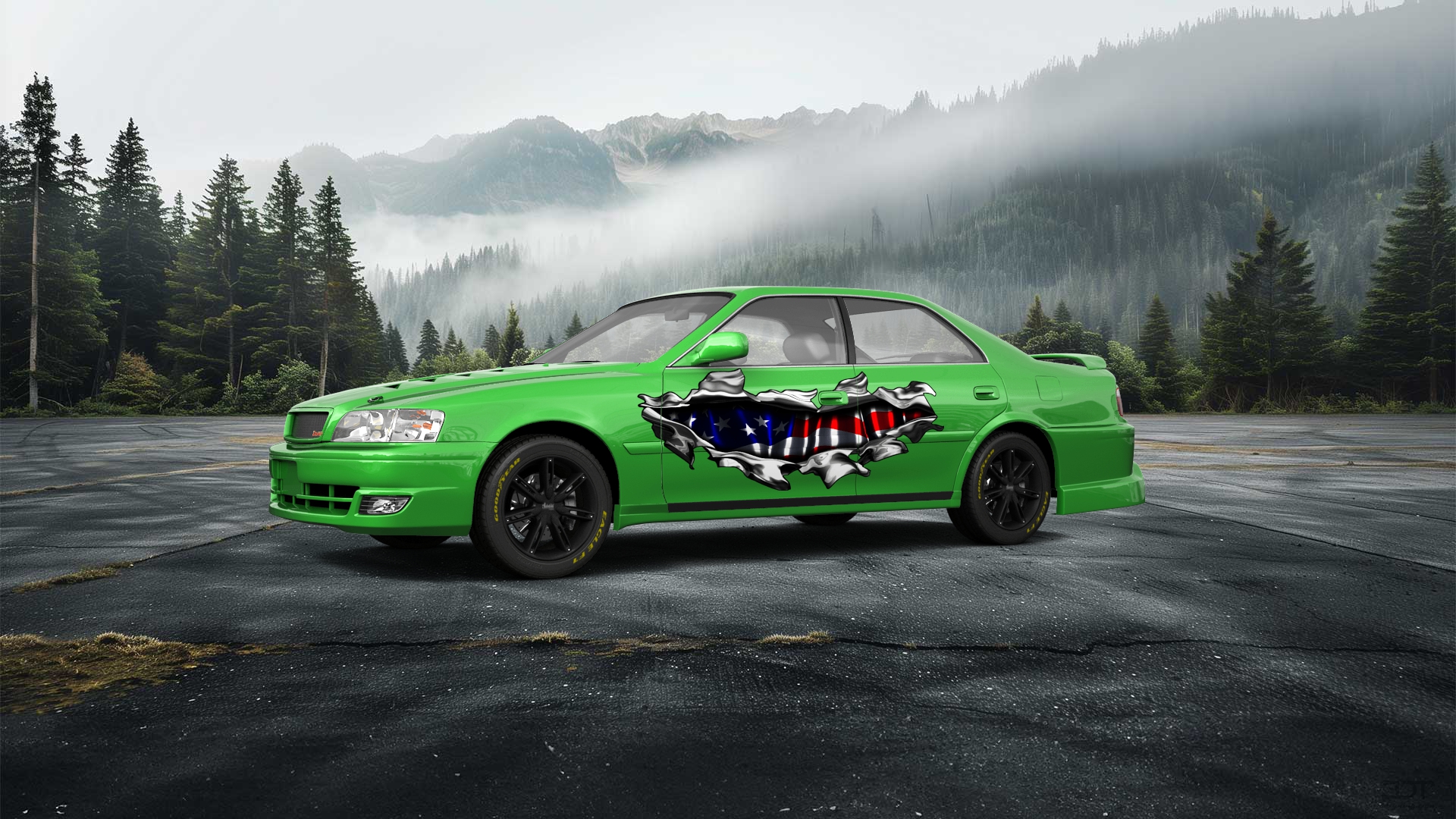 Toyota Chaser X100 Sedan 2000 tuning