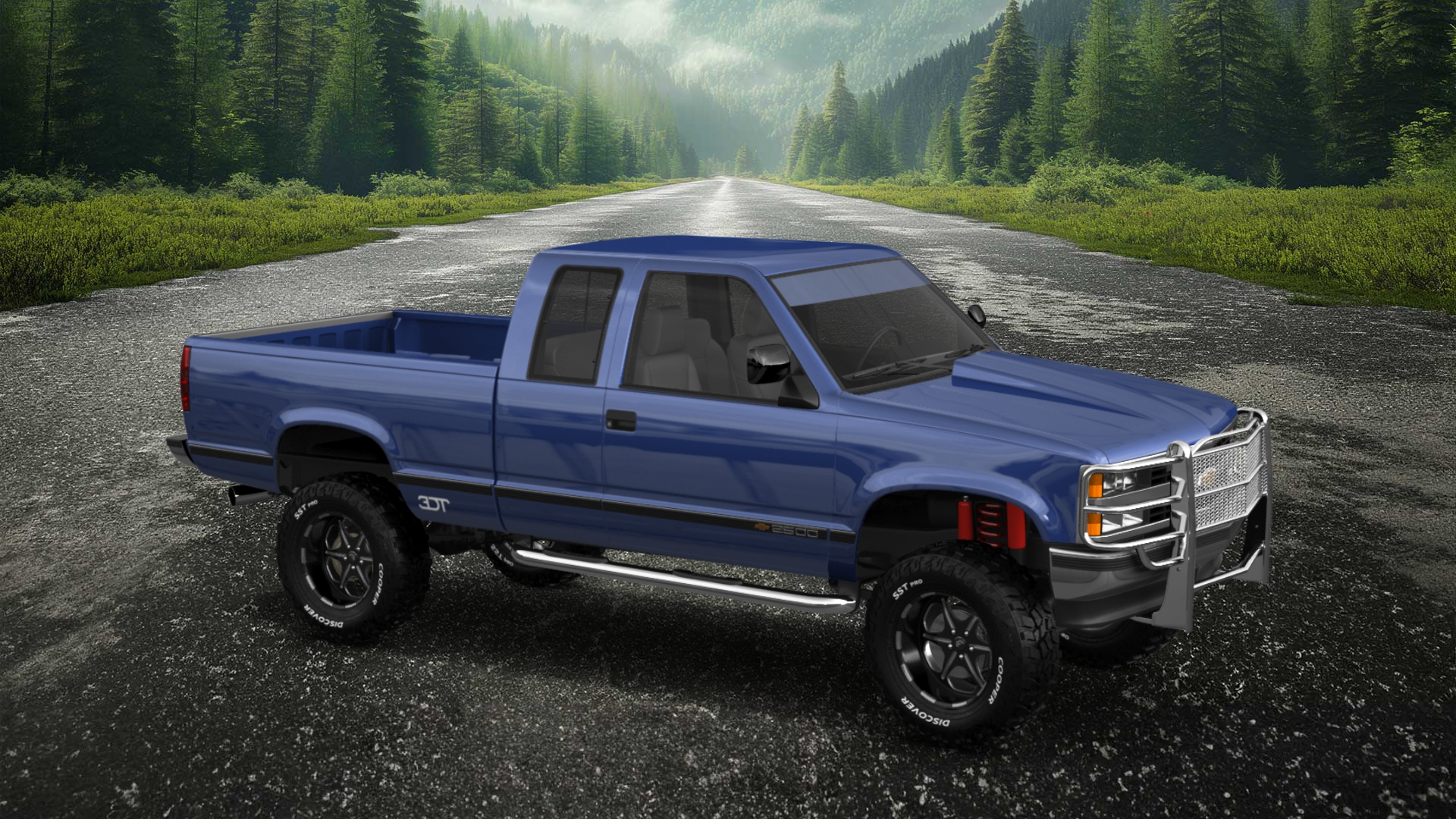 Chevrolet K2500 Extended Cab Pickup 1989