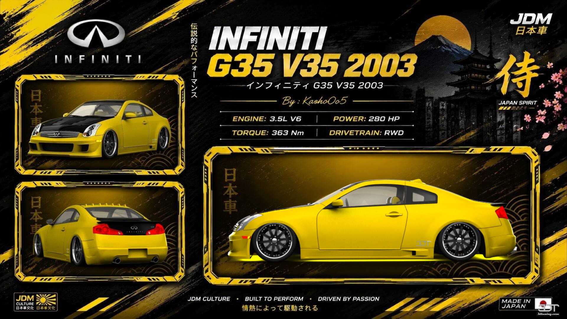 Infiniti G35 Coupe 2003 tuning