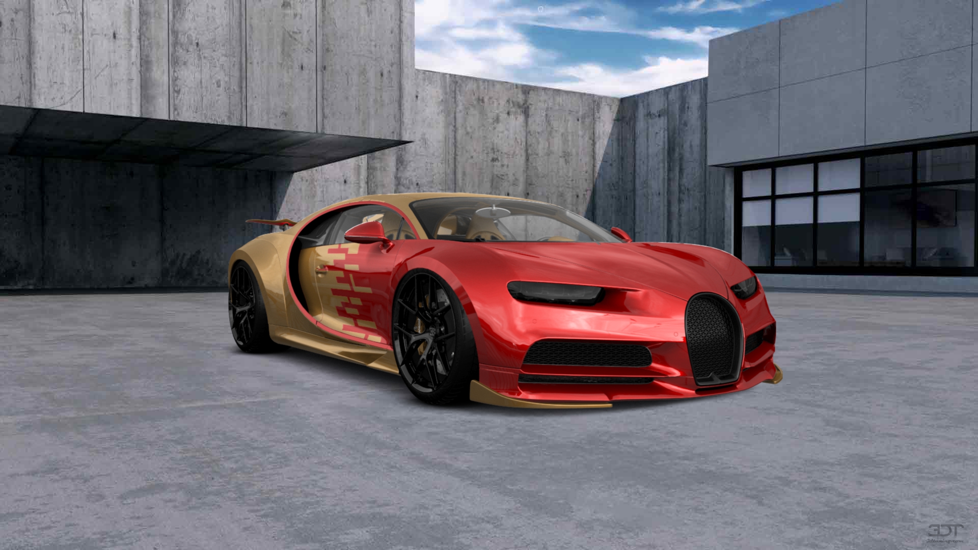 Bugatti Chiron 2 Door Coupe 2016