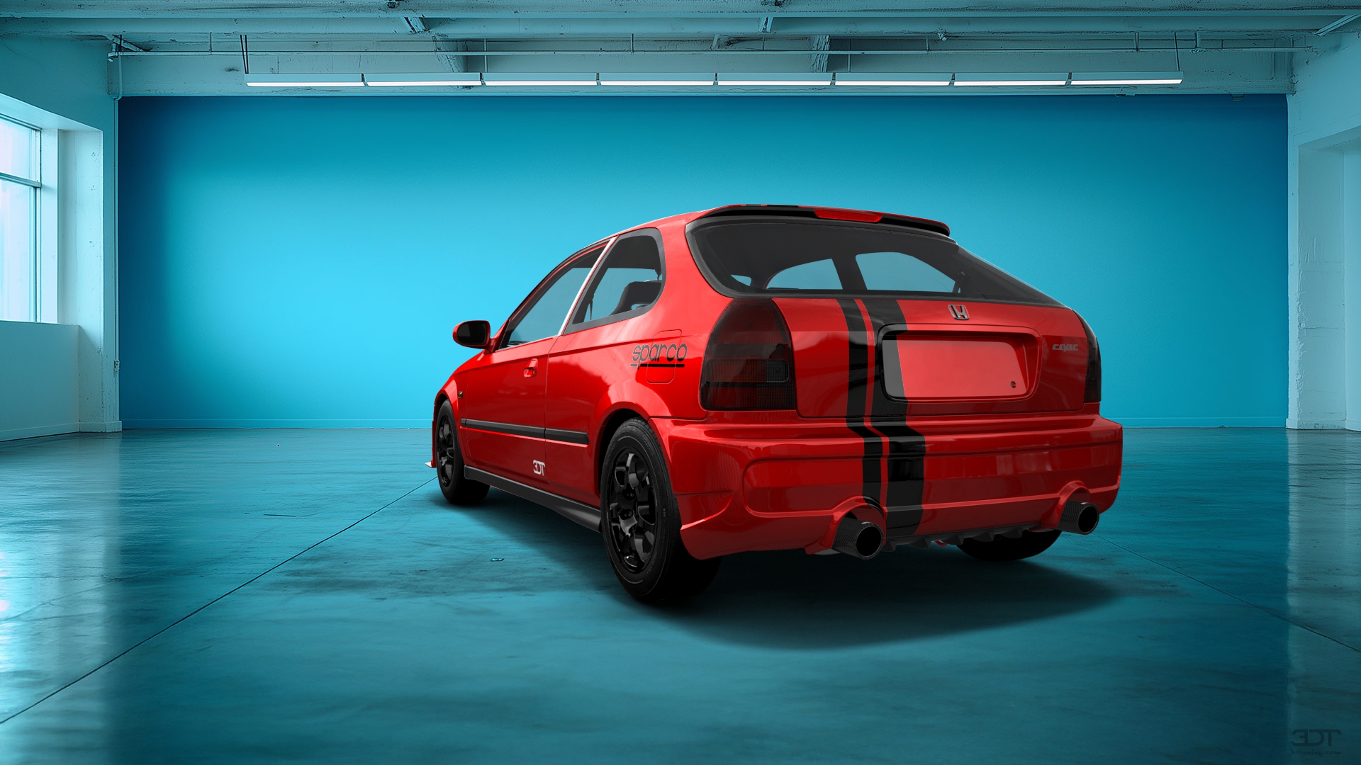 Honda Civic 3 Door Hatchback 1997 tuning