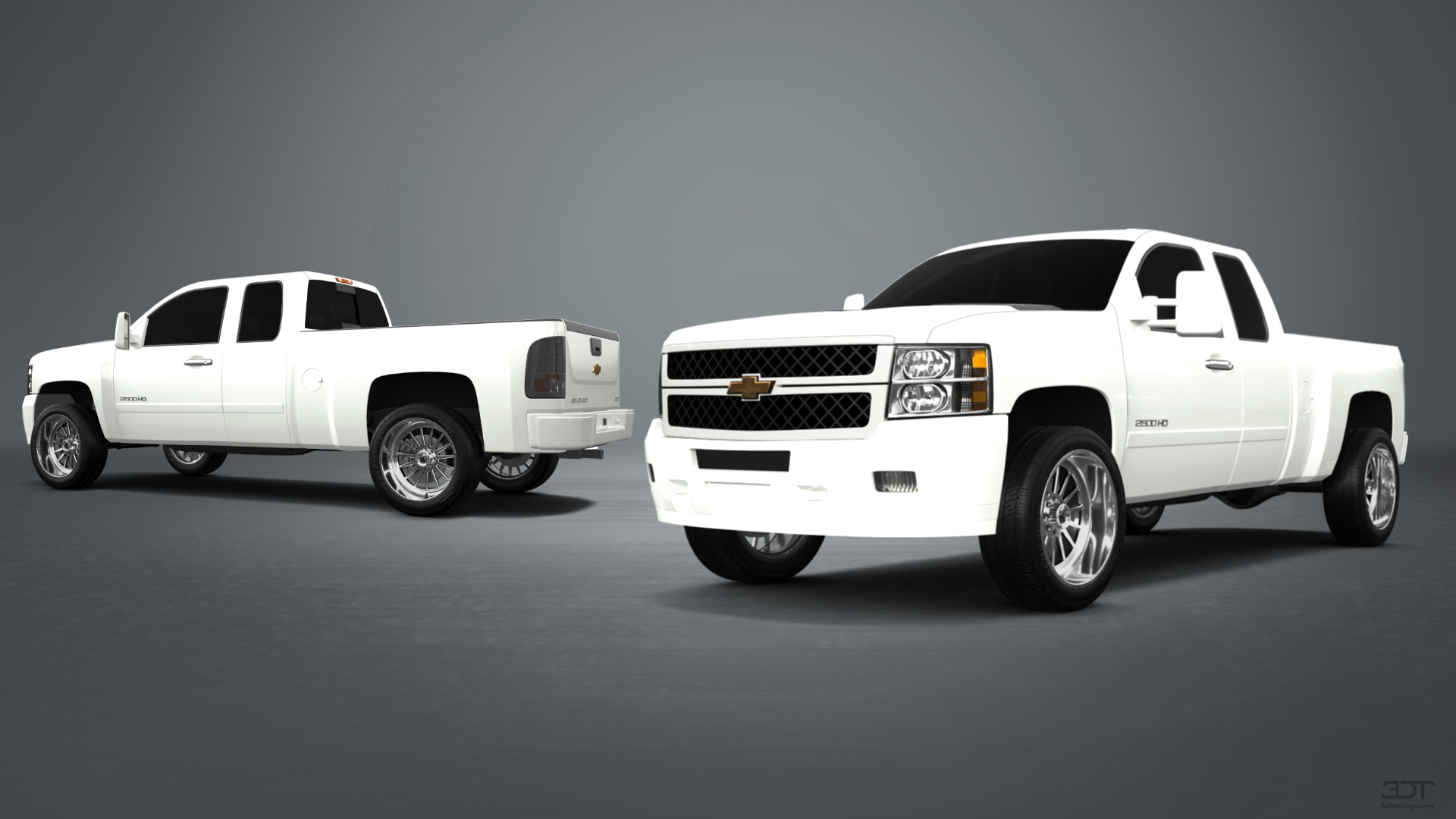 Chevrolet Silverado 2500 HD Extended Cab Pickup Truck 2007