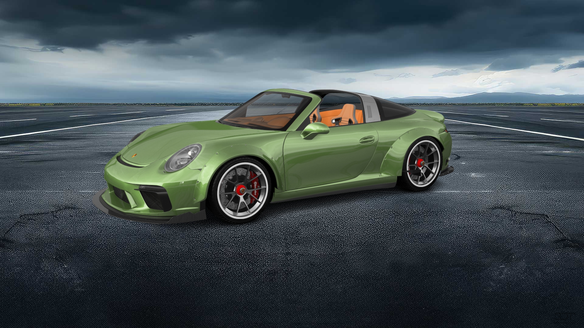 Porsche 911 Carrera Targa top 2014 tuning