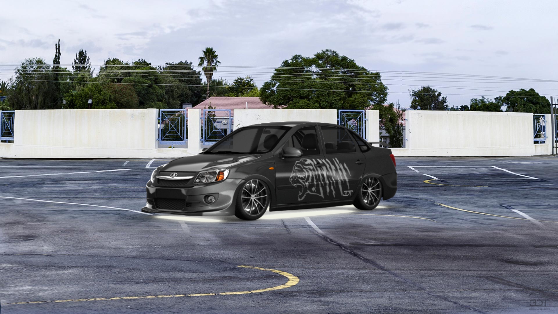 Lada Granta Sedan 2012 tuning