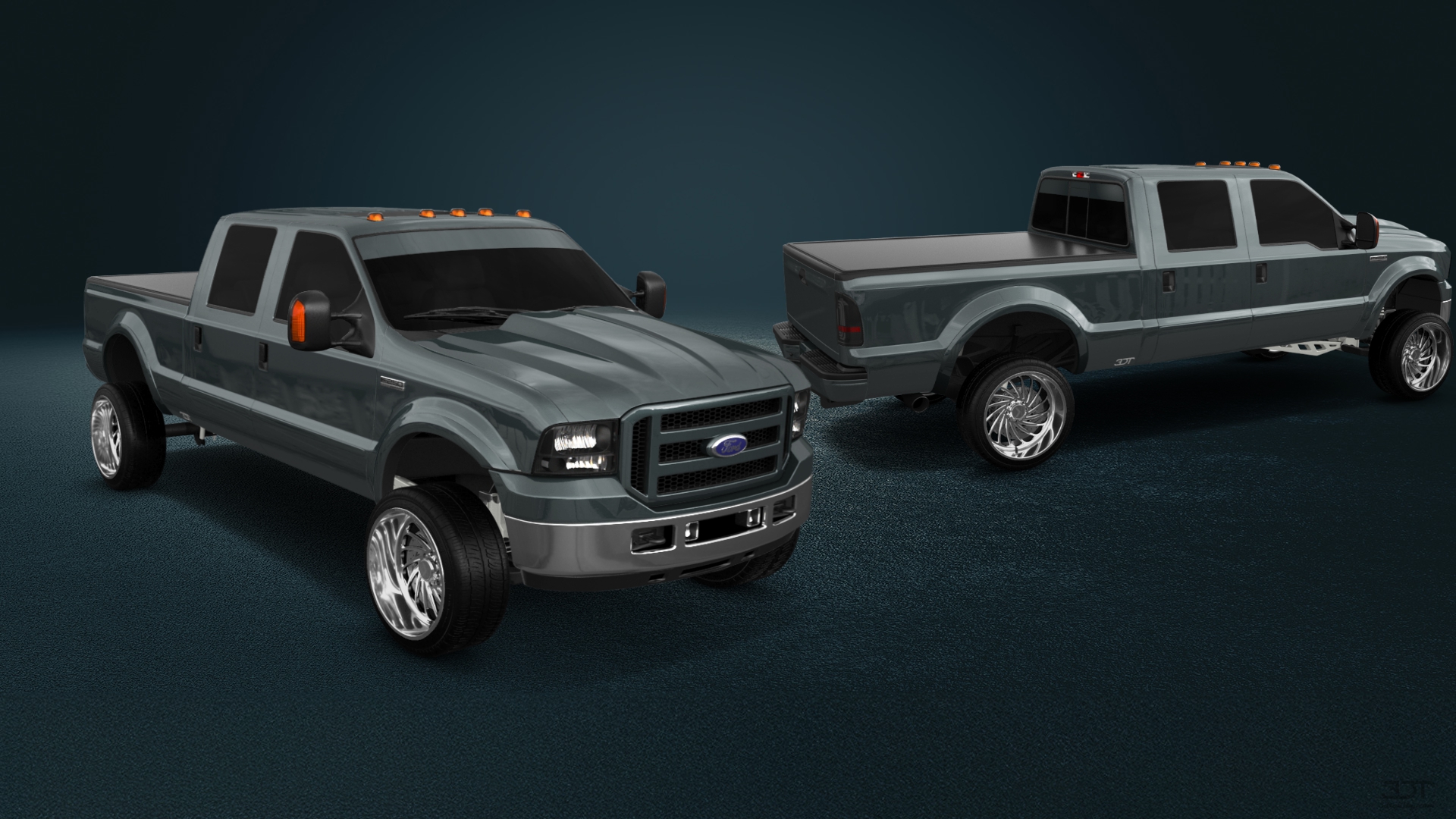 Ford F-250 Crew Cab 4 Door pickup truck 1999 tuning
