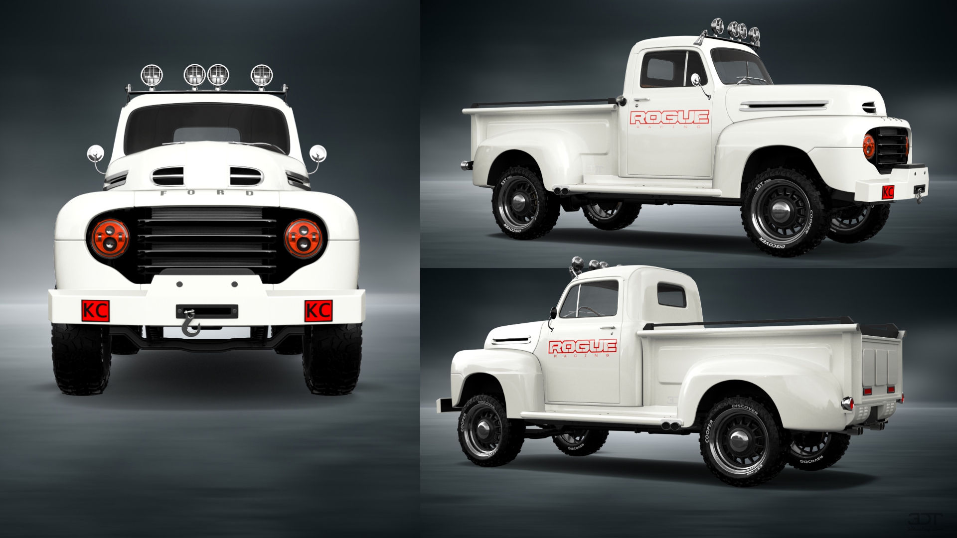 Ford F1 2 Door pickup truck 1949 tuning