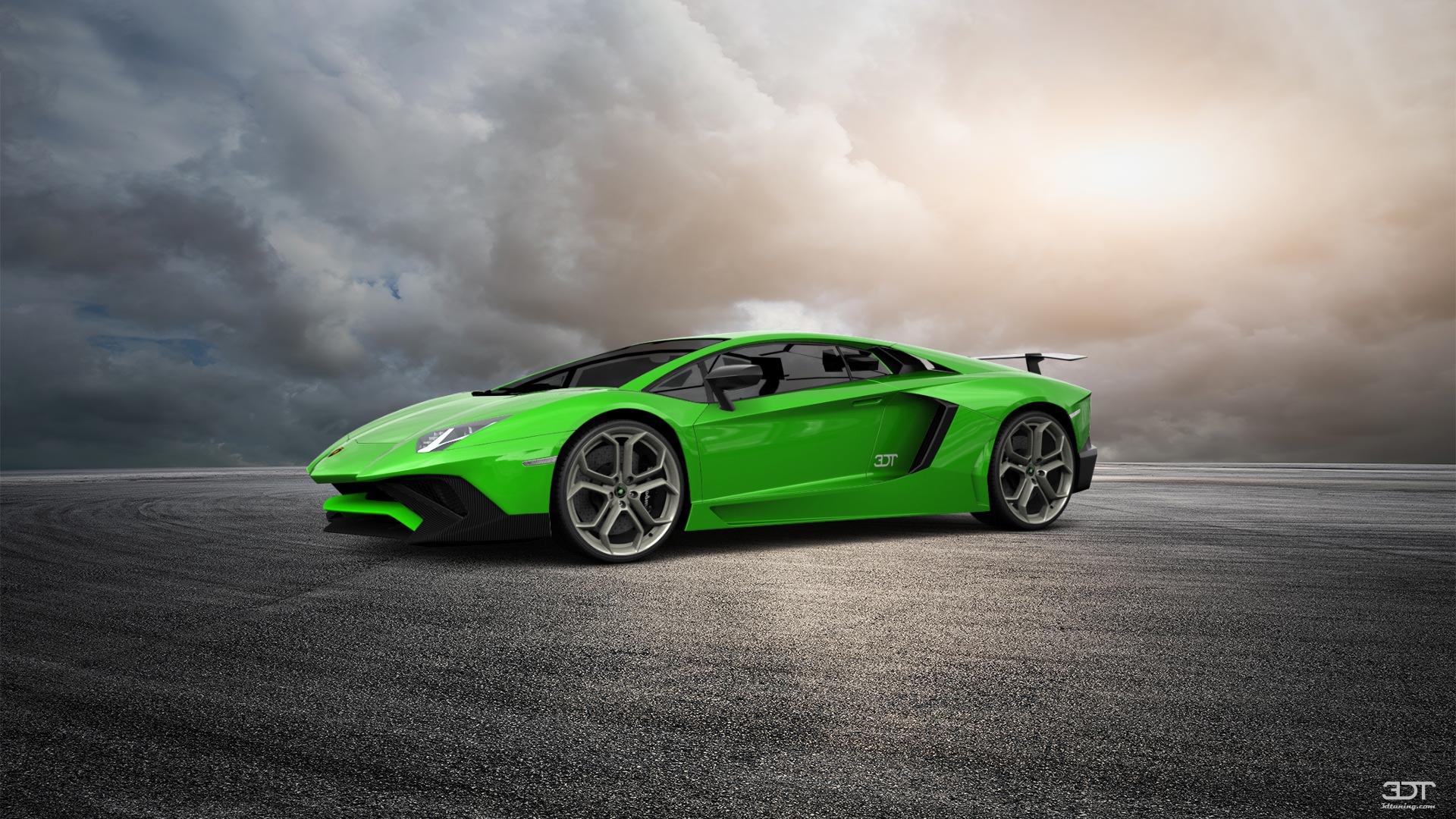 Lamborghini Aventador 2 Door Coupe 2012 tuning