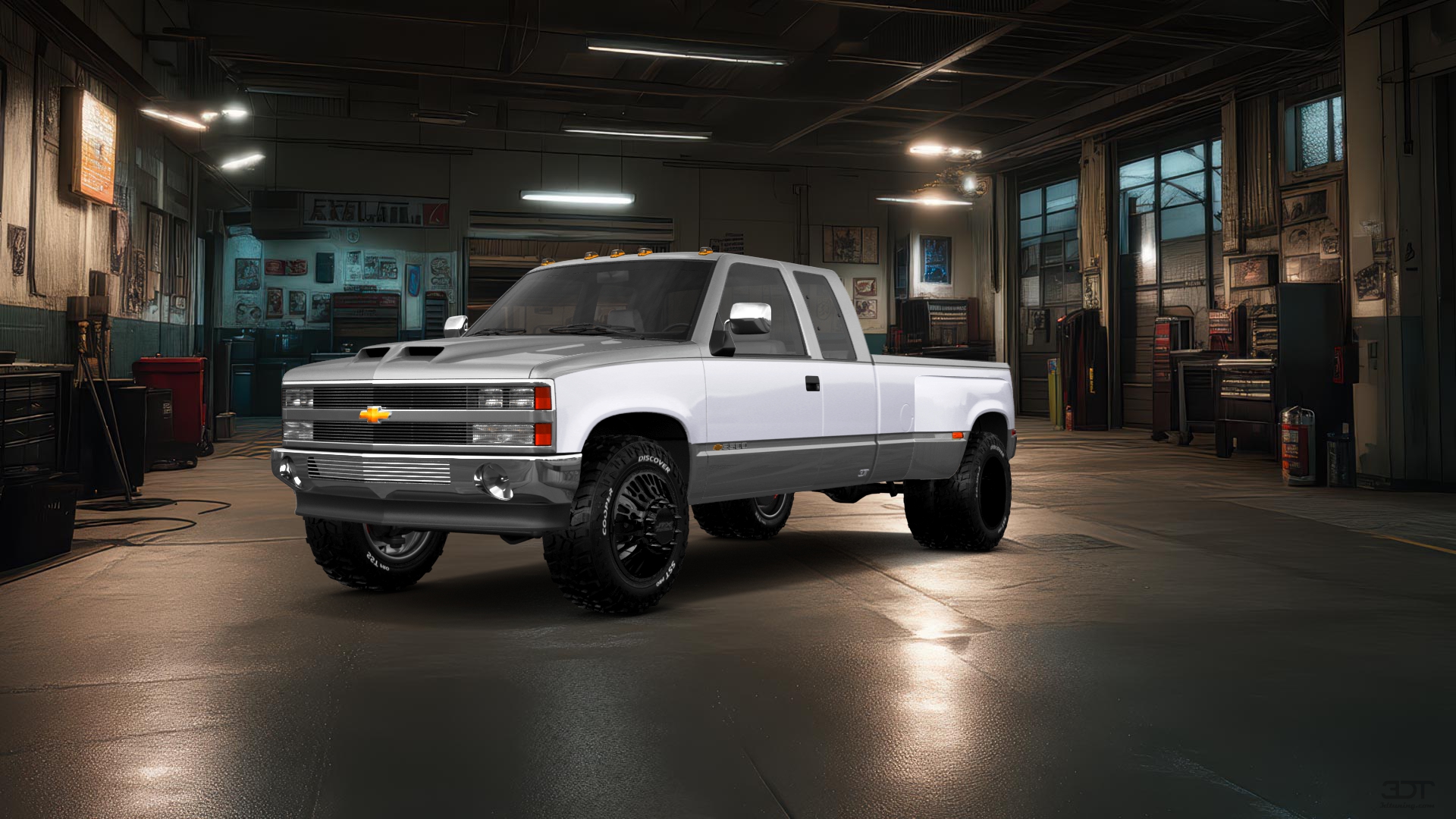 Chevrolet K3500 Extended Cab Pickup Truck 1988 Images