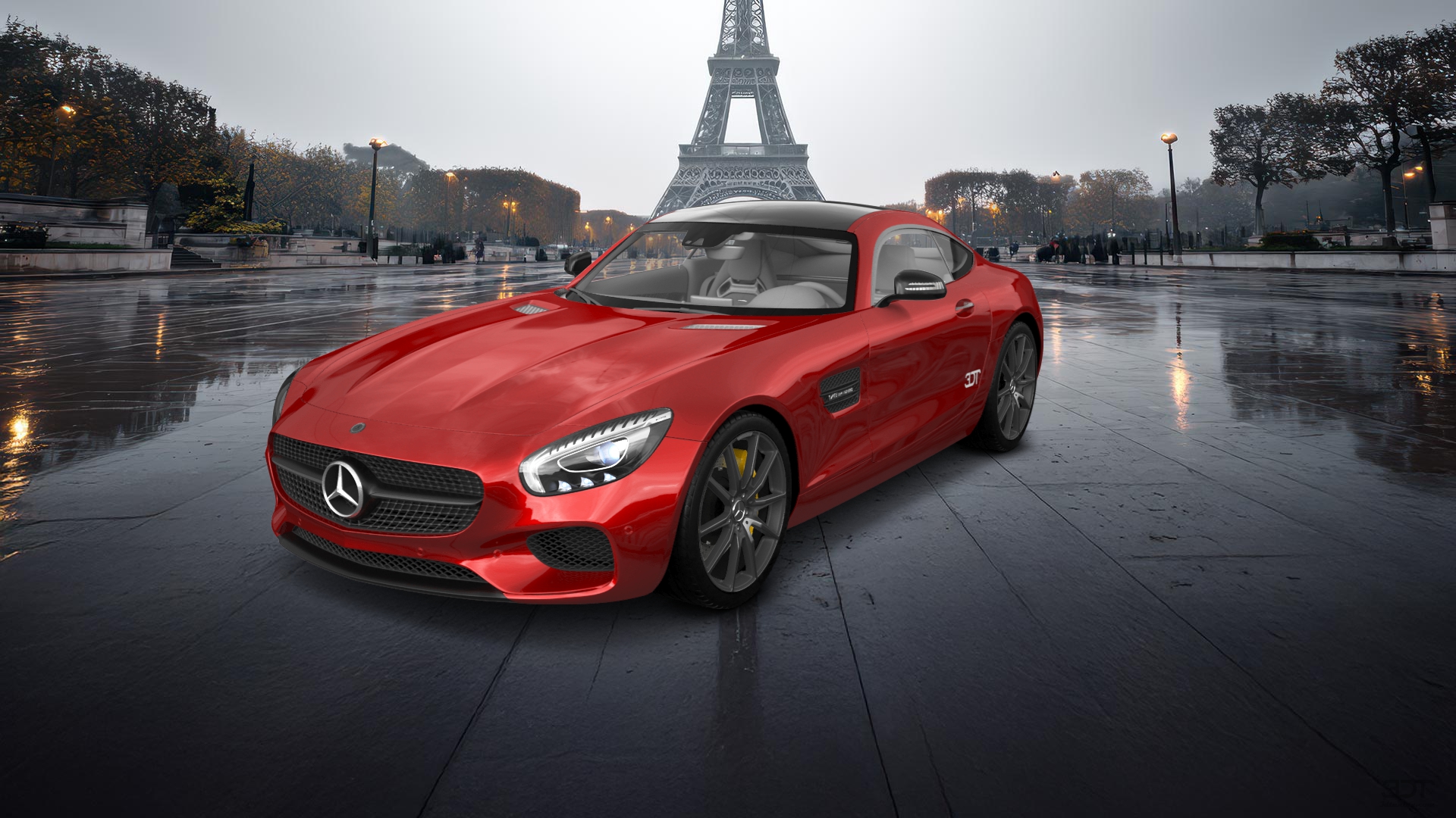Mercedes AMG GT 2 door fastback coupe 2015 tuning