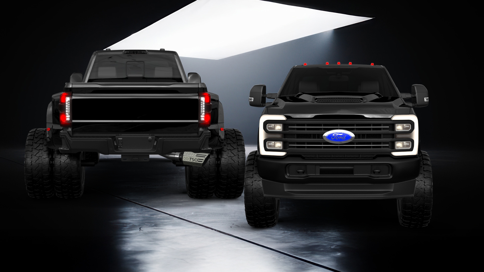 Ford F-350 DRW Crew Cab 4 Door pickup truck 2023 tuning