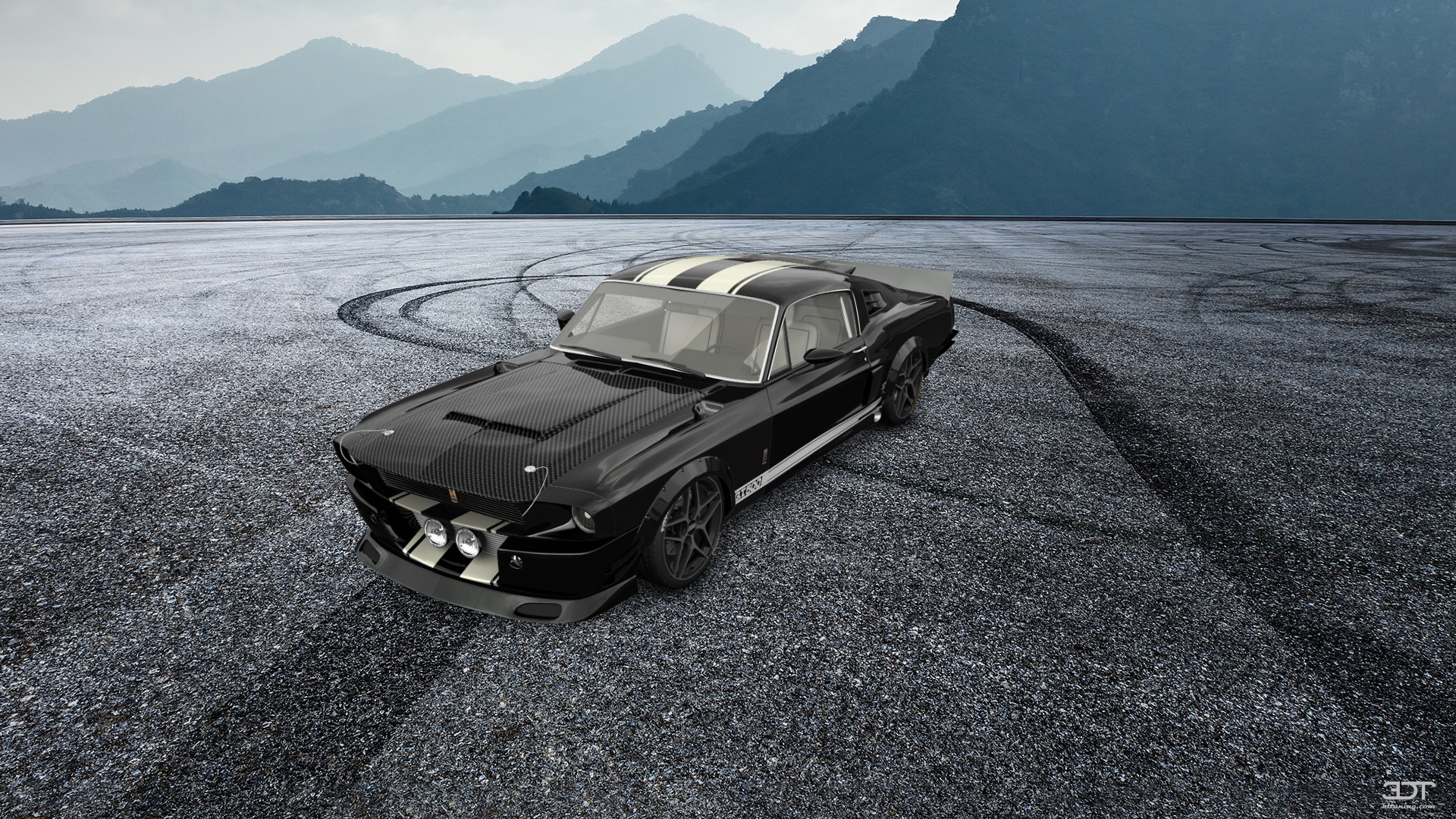 Mustang GT500 2 Door Coupe 1968