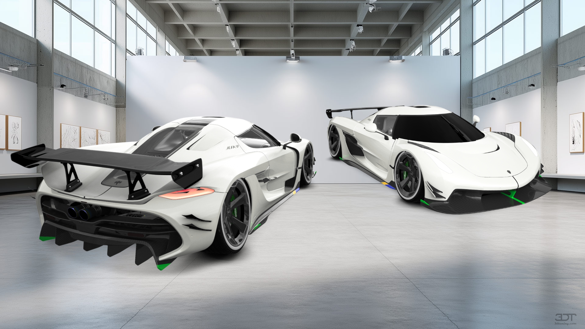 Koenigsegg Jesko 2 door targa top 2020 tuning