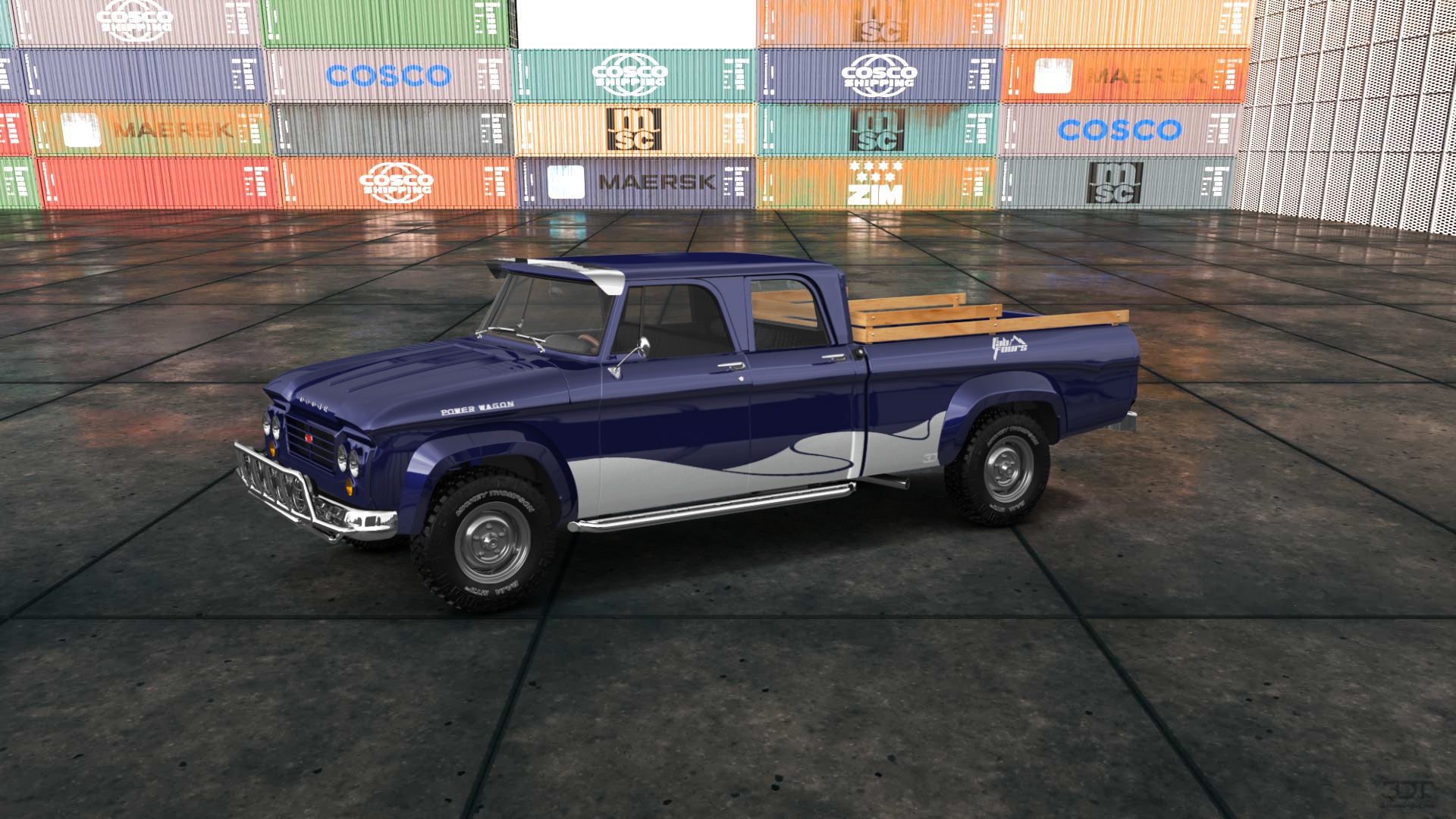 Dodge Power Wagon 4 Door pickup truck 1964