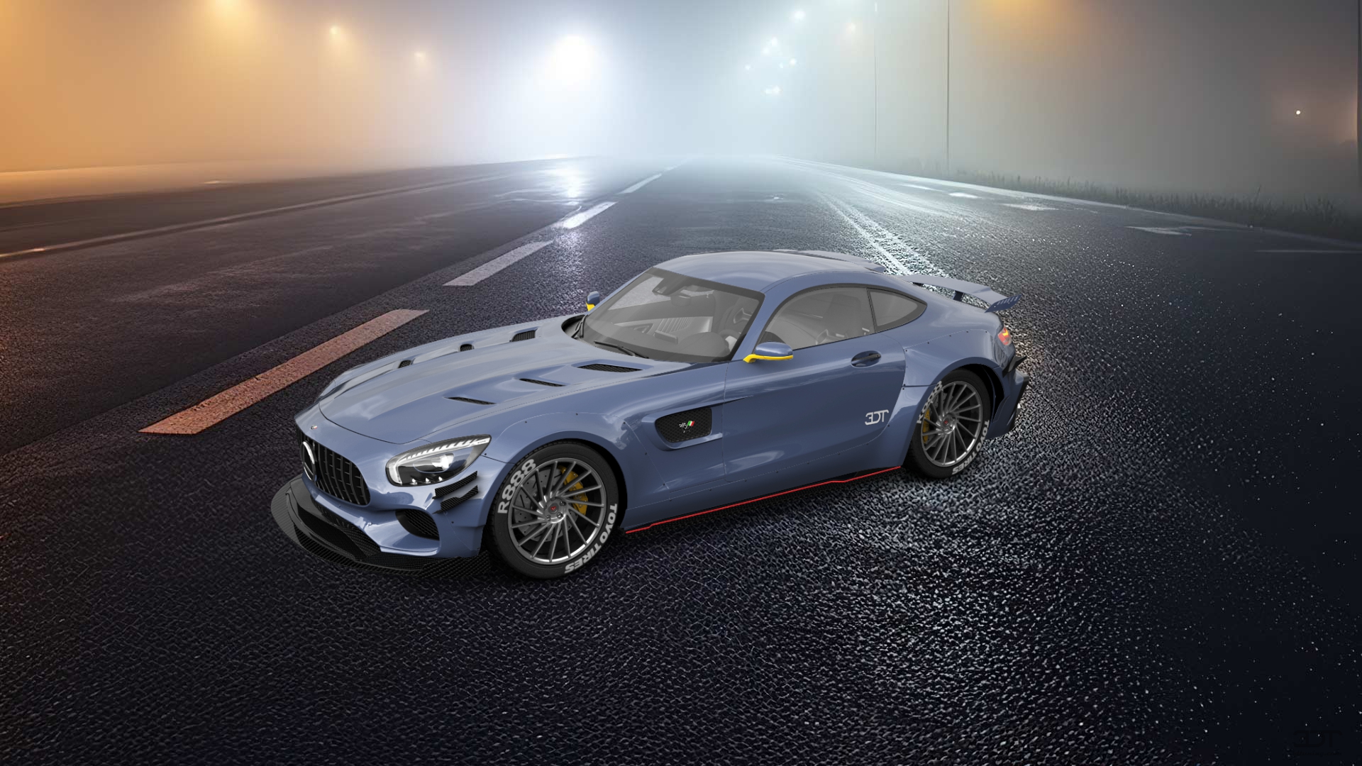 Mercedes AMG GT 2 door fastback coupe 2016
