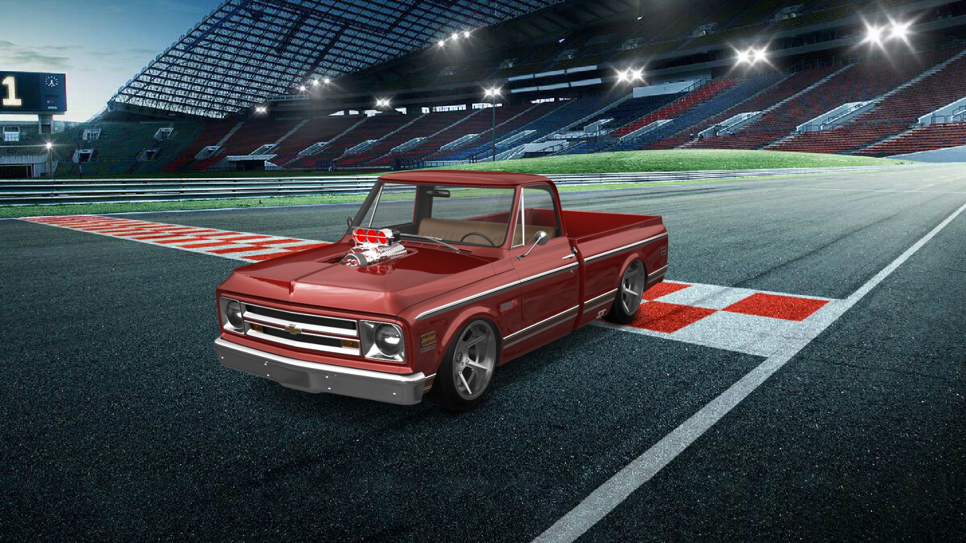 Chevrolet C-10 Cheyenne 2 Door pickup truck 1967