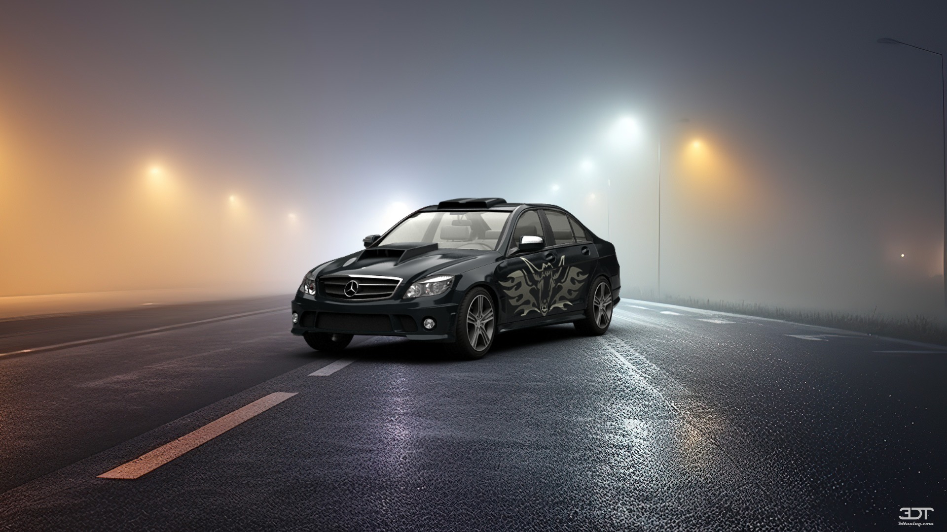 Tuning Mercedes C class Sedan 2007